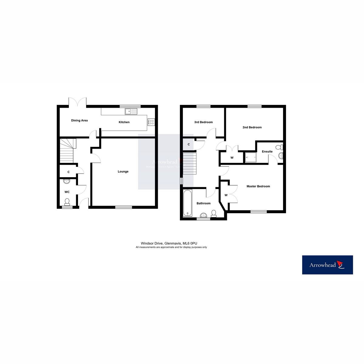 109, Windsor Drive, Airdrie floorplan