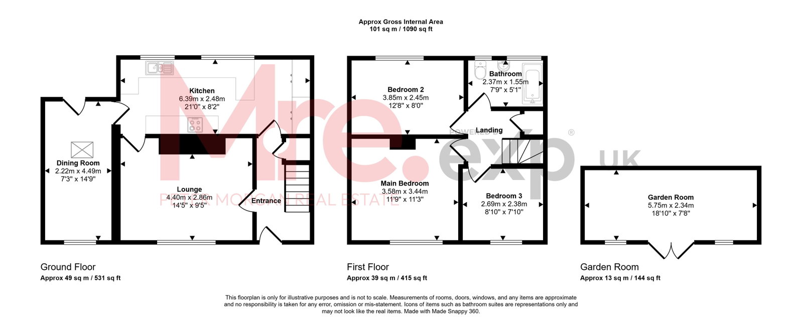 42, Greensway, Tredegar floorplan