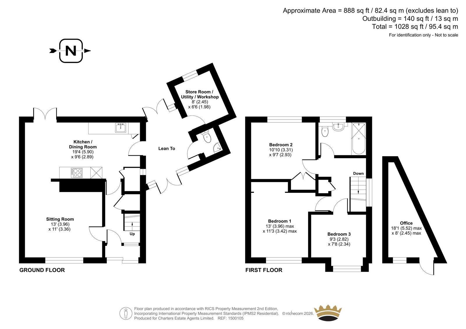 26, Falkland Road, Hampshire floorplan