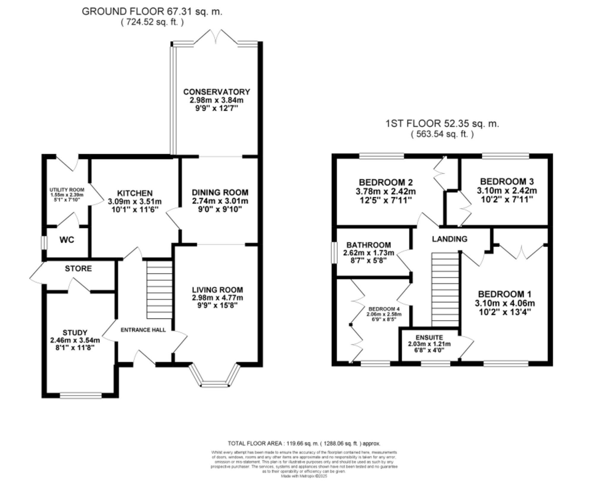 15 Blackberry Way, Stafford floorplan