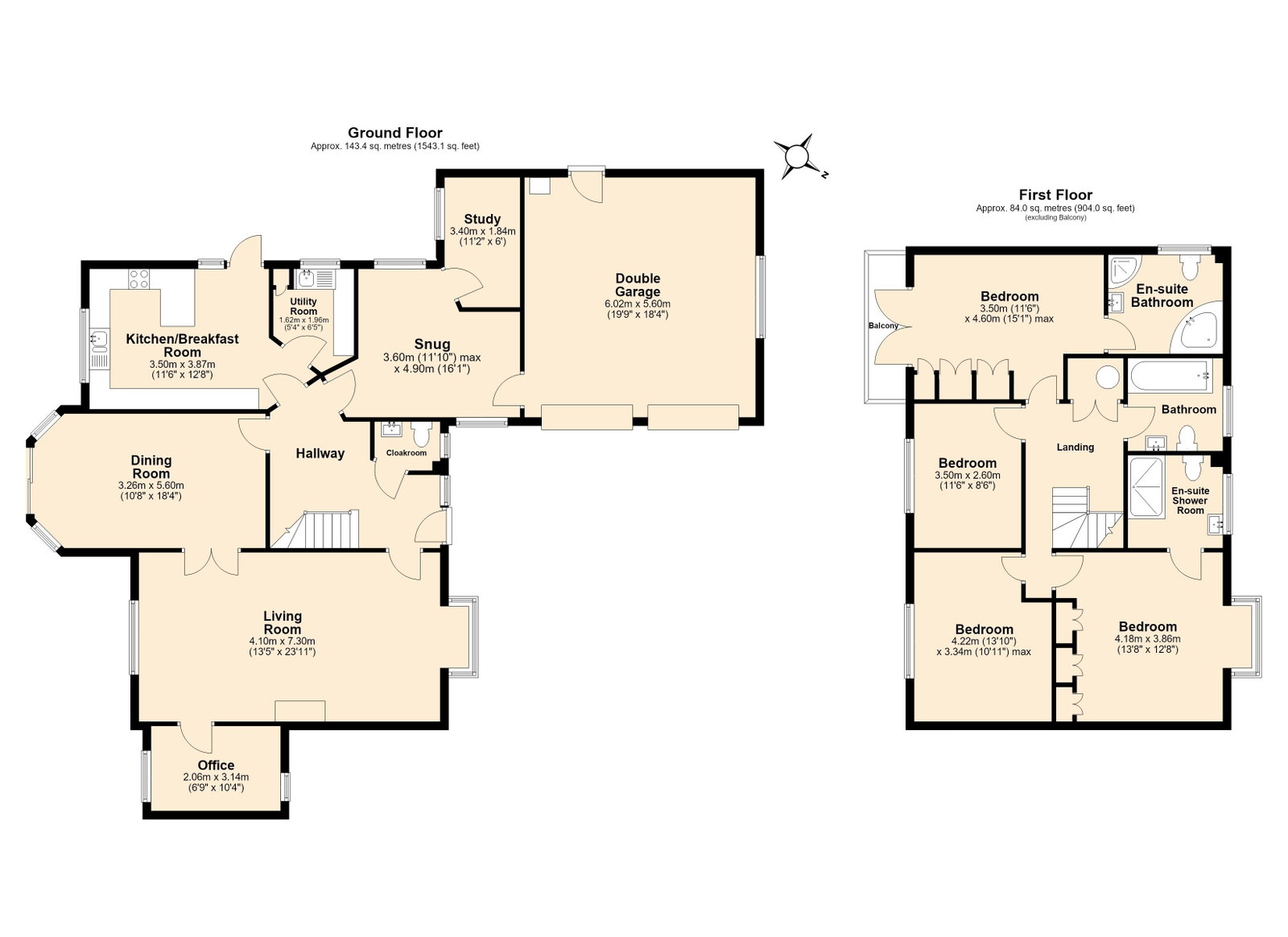 11, Okell Drive, Ross-on-Wye floorplan