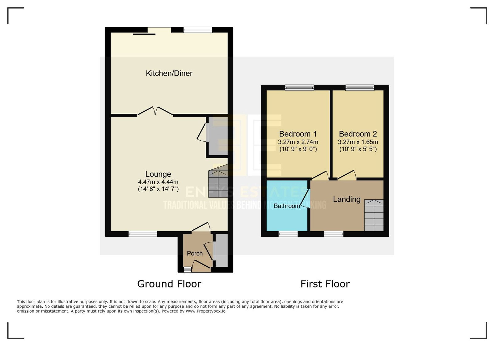 Chapelfield, Conwy floorplan