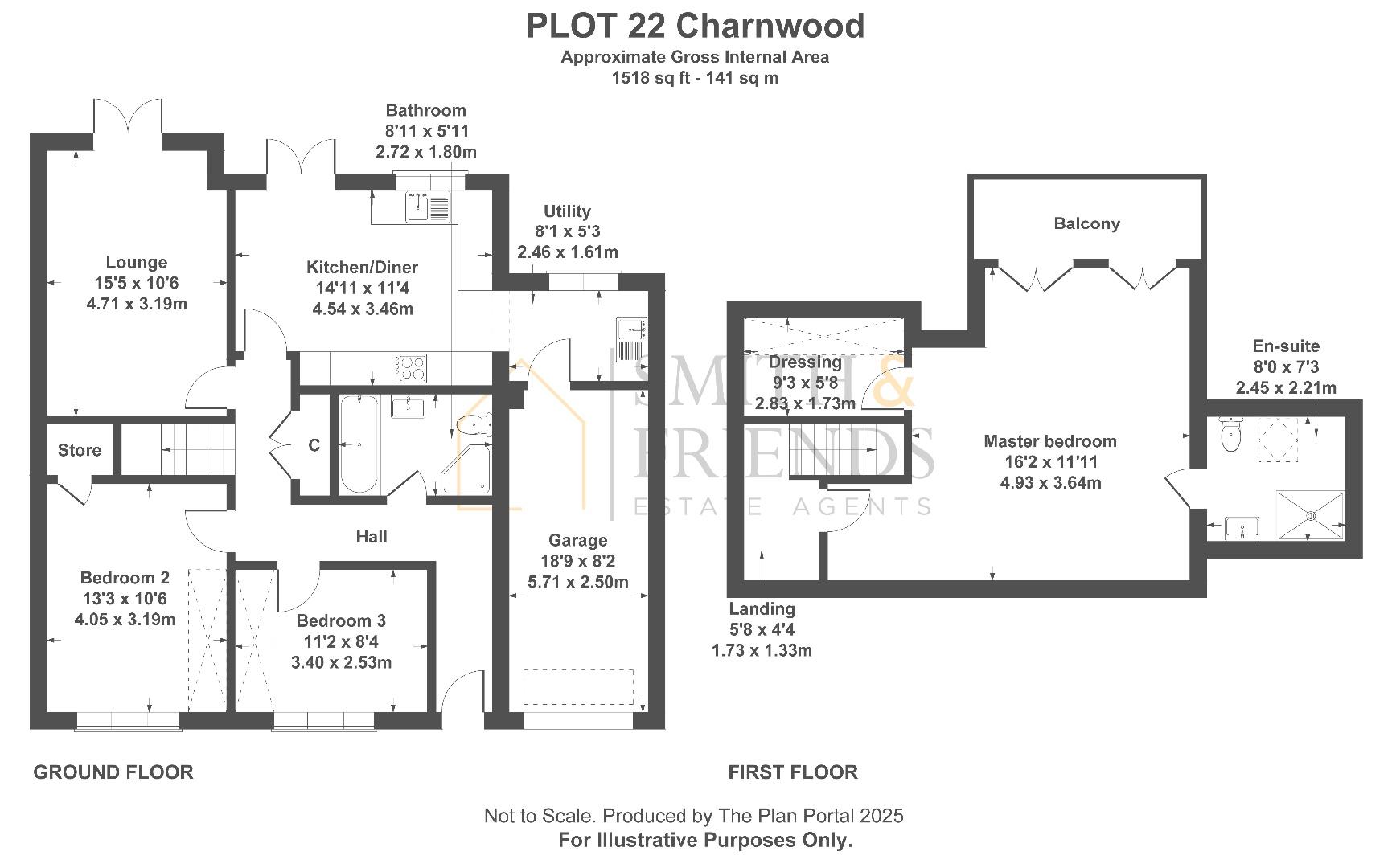 PLOT 22, Charnwood, Old Cemetery Road, Hartlepool floorplan