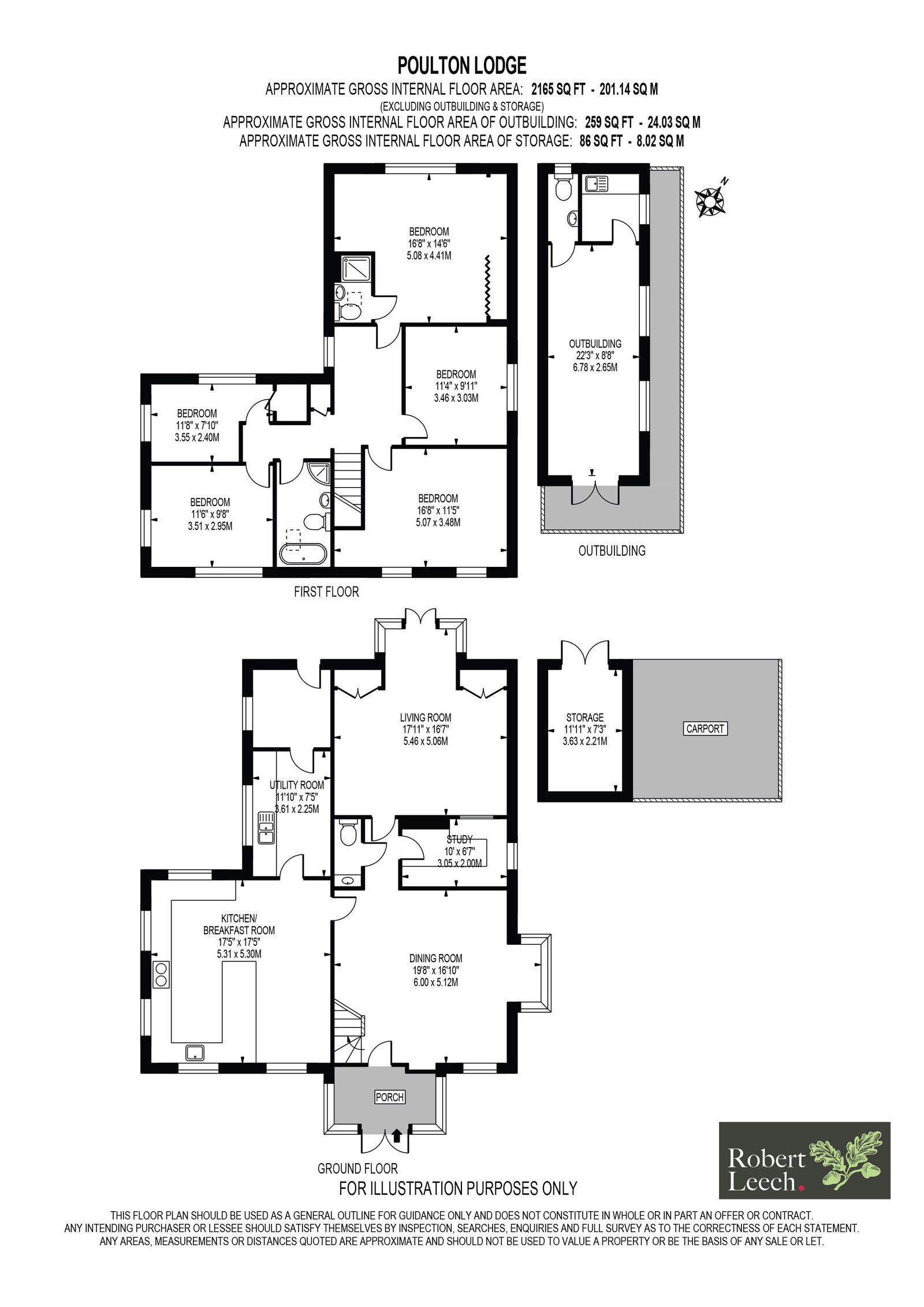 Poultons Lodge, Moor Lane, Lingfield floorplan