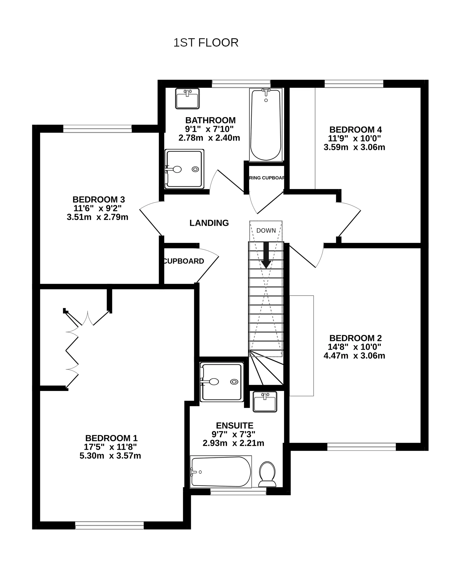 20, River Meadows, Castletown floorplan