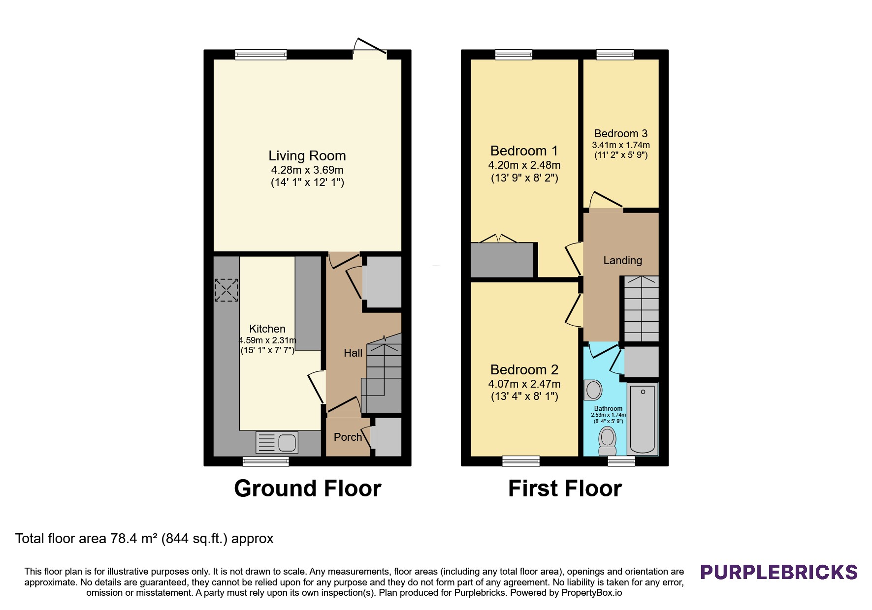 4, Merrion Close, Ipswich floorplan