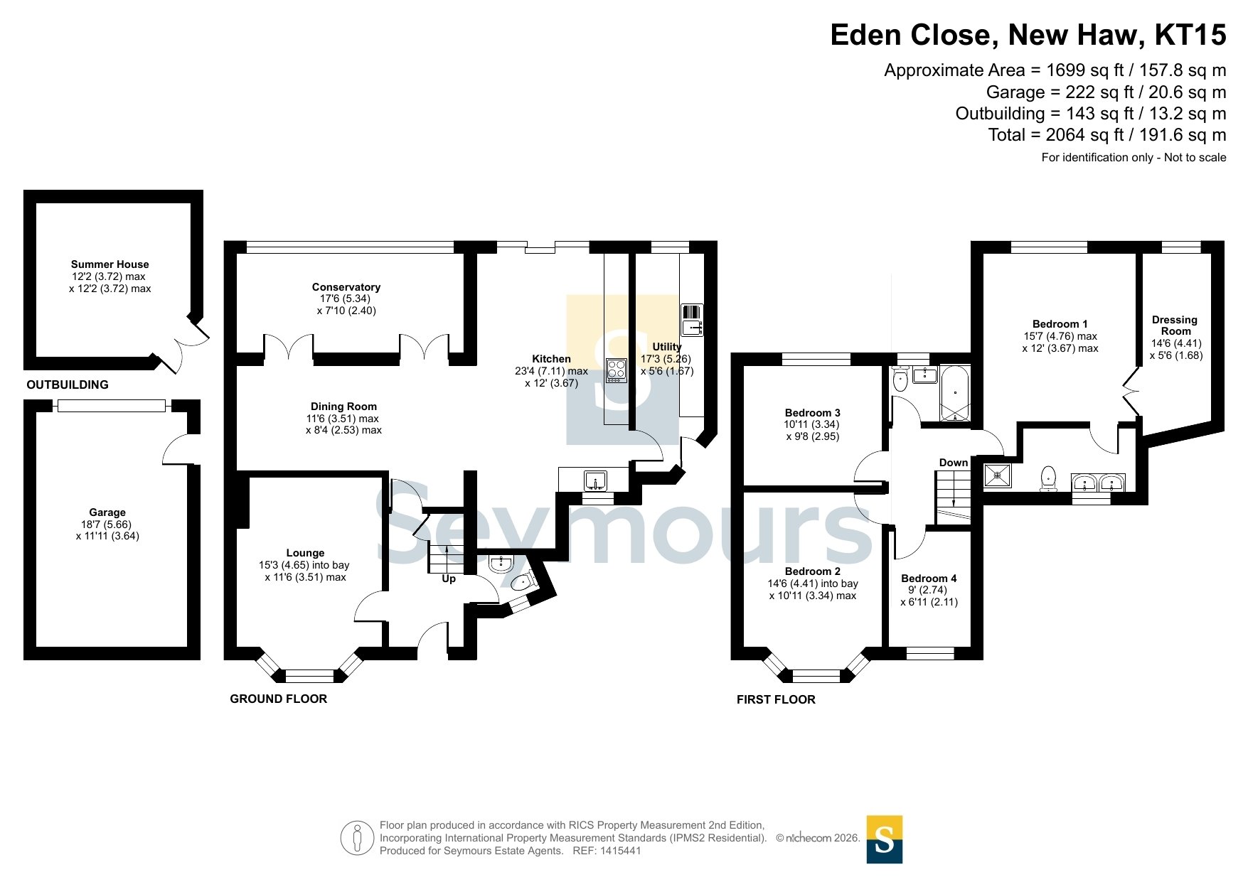 4, Eden Close, Surrey floorplan