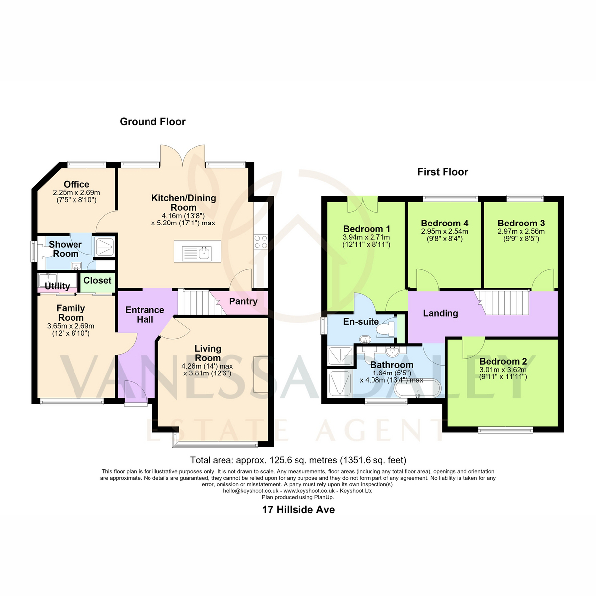 17, Hillside Avenue, Preston floorplan