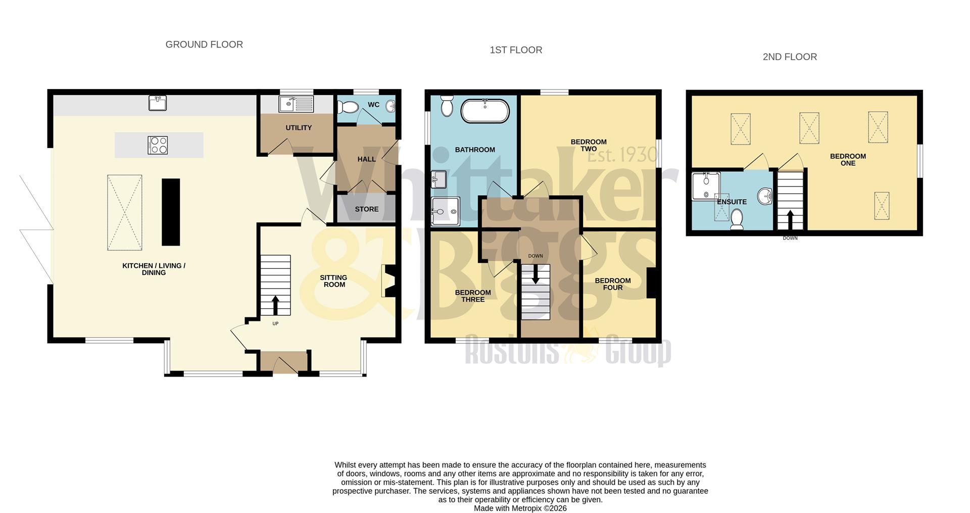 Poole House, The Green, Stoke-on-Trent floorplan