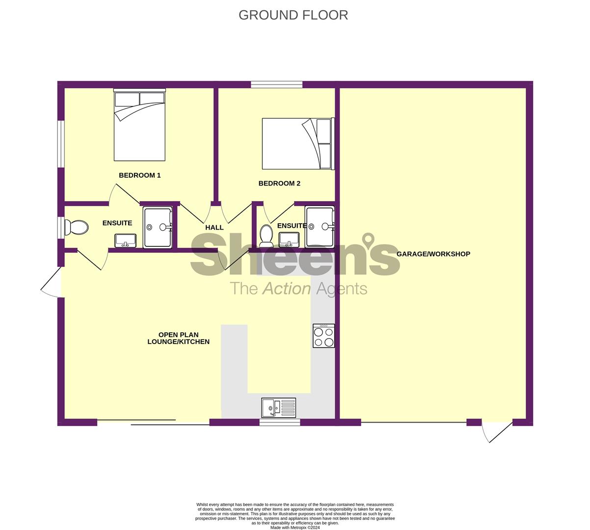 Brooklands View, Tenpenny Hill, Thorrington floorplan