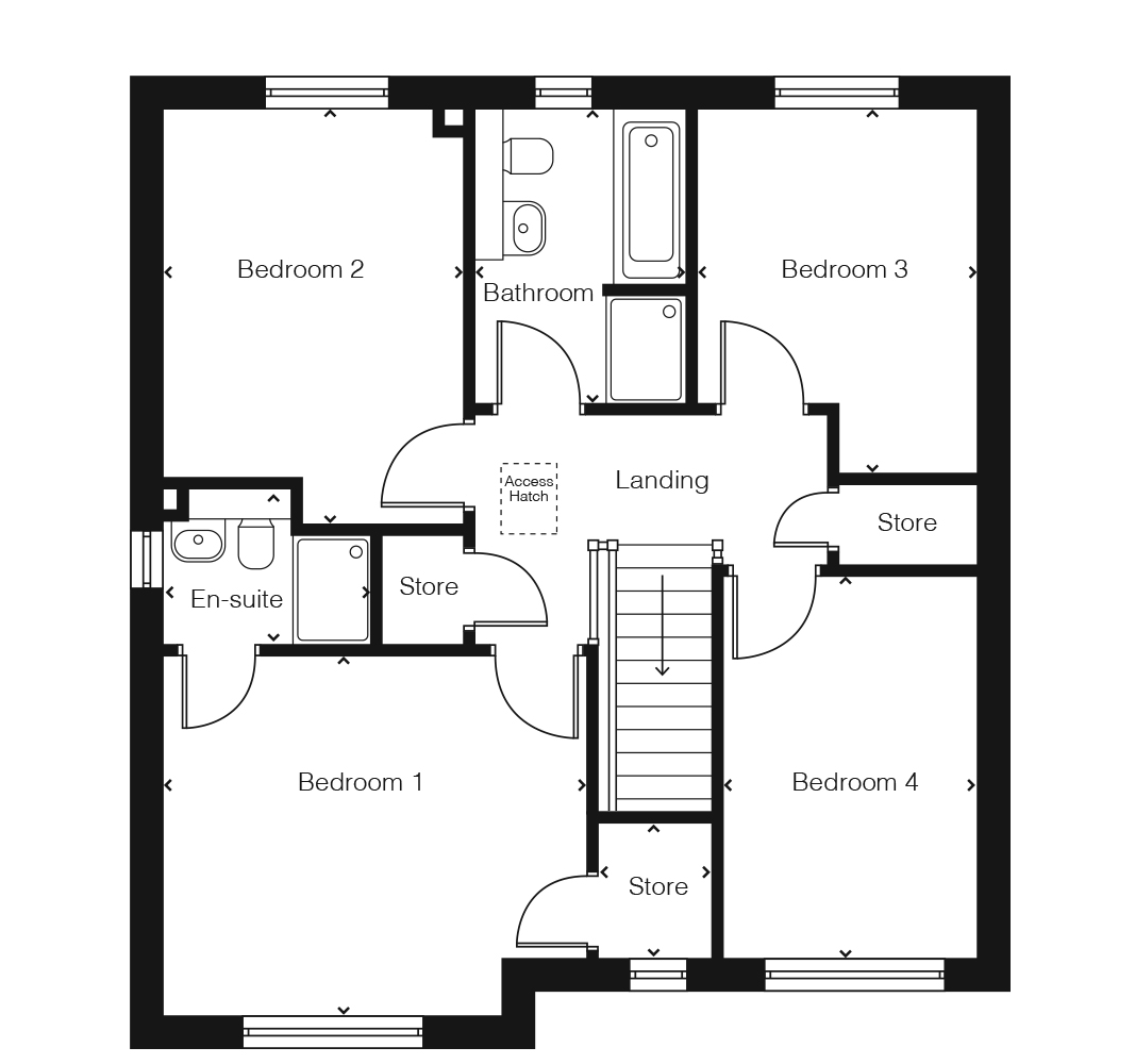 Holt, New Brighton floorplan
