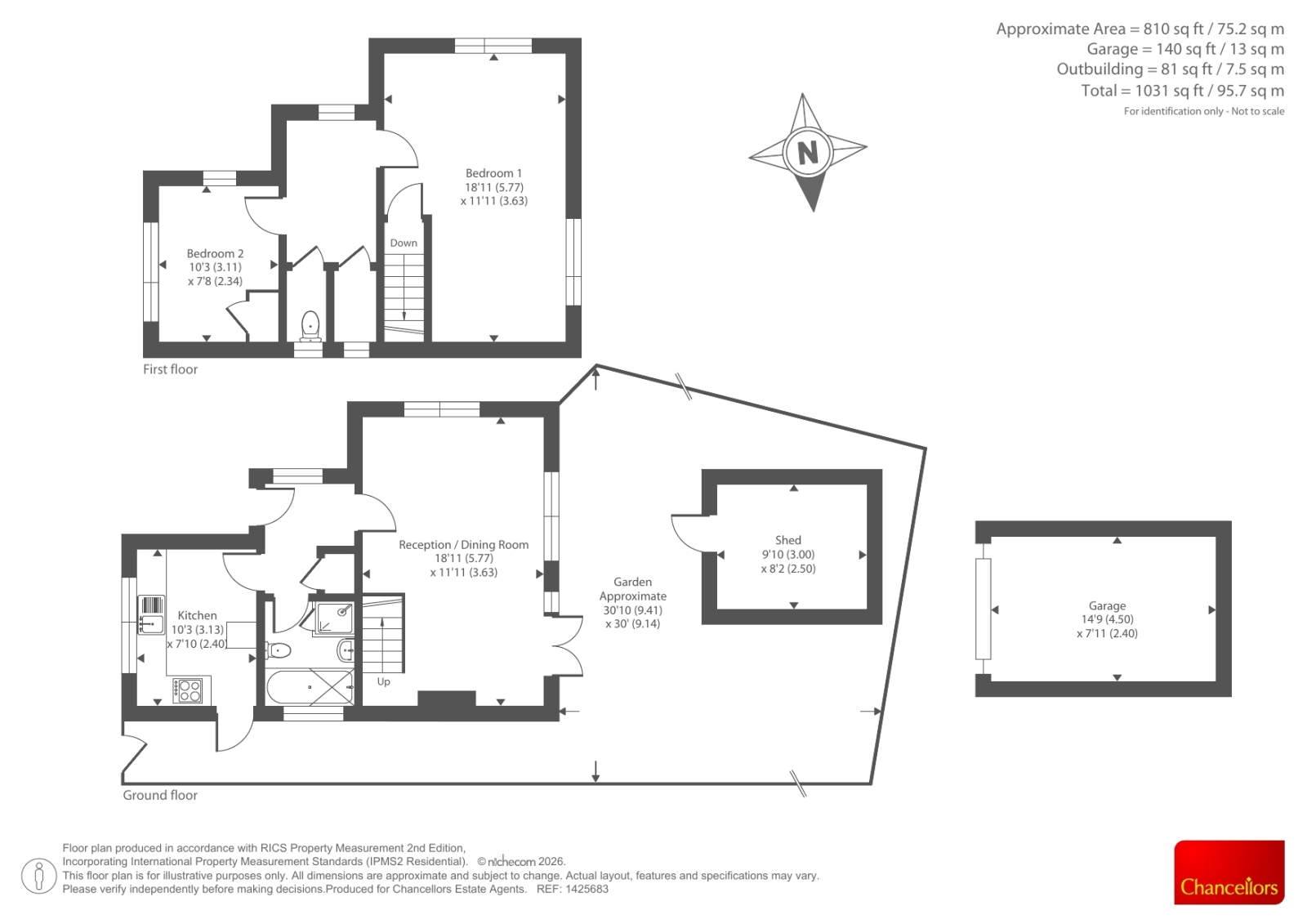 TRIOVAD, Abercorn Close, London floorplan