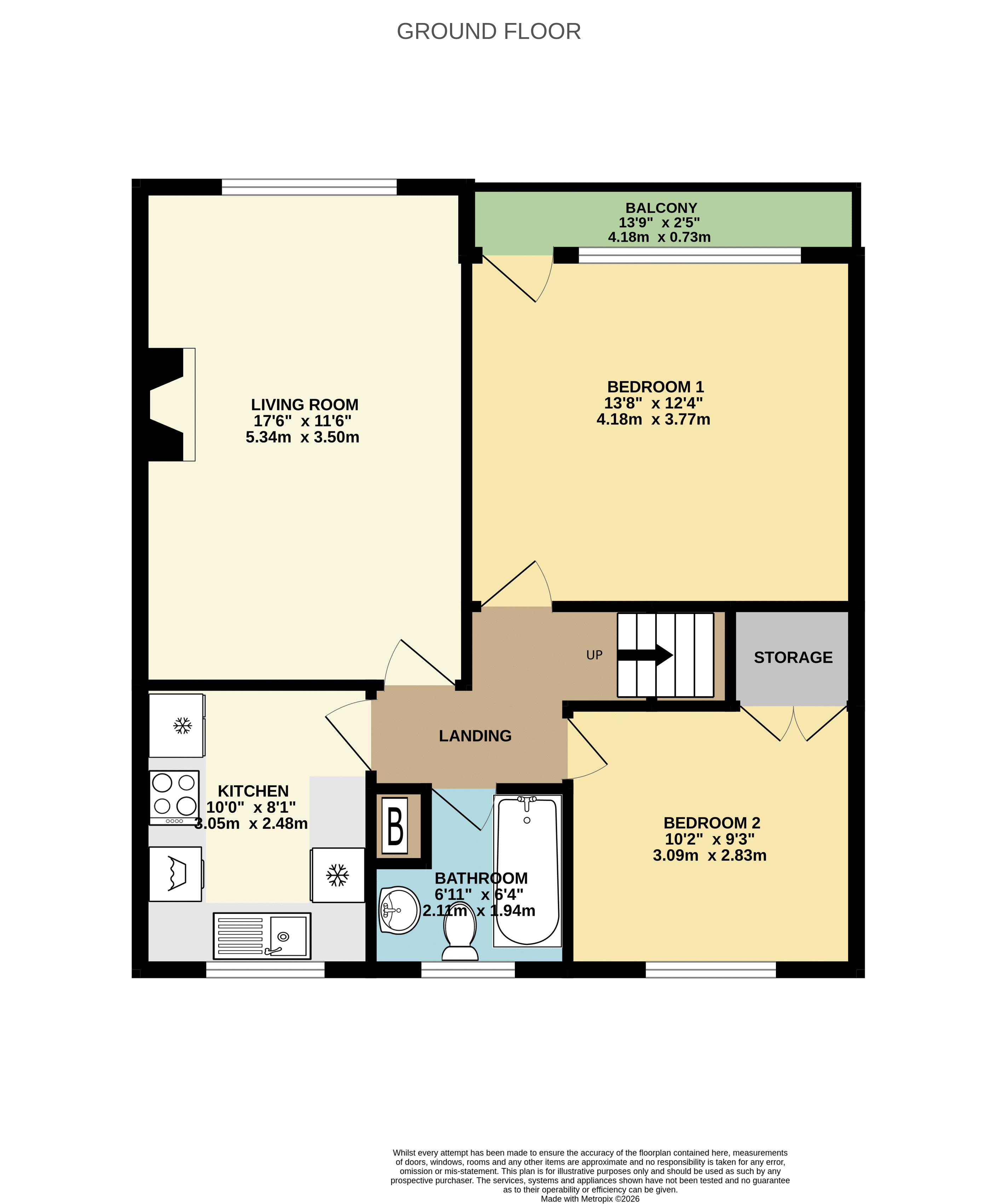 15, Cudham Close, Maidstone floorplan