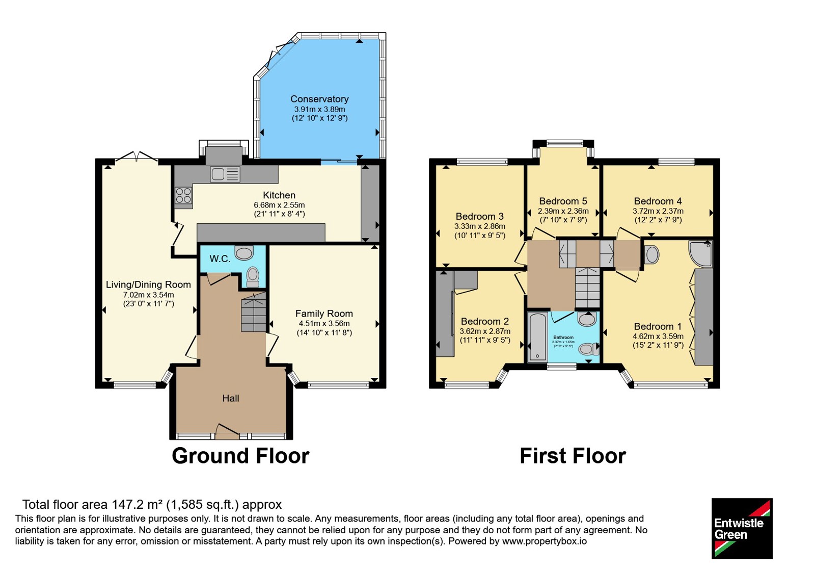 22, Haileybury Road, Merseyside floorplan