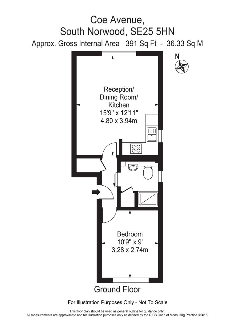 Coe Avenue, London floorplan