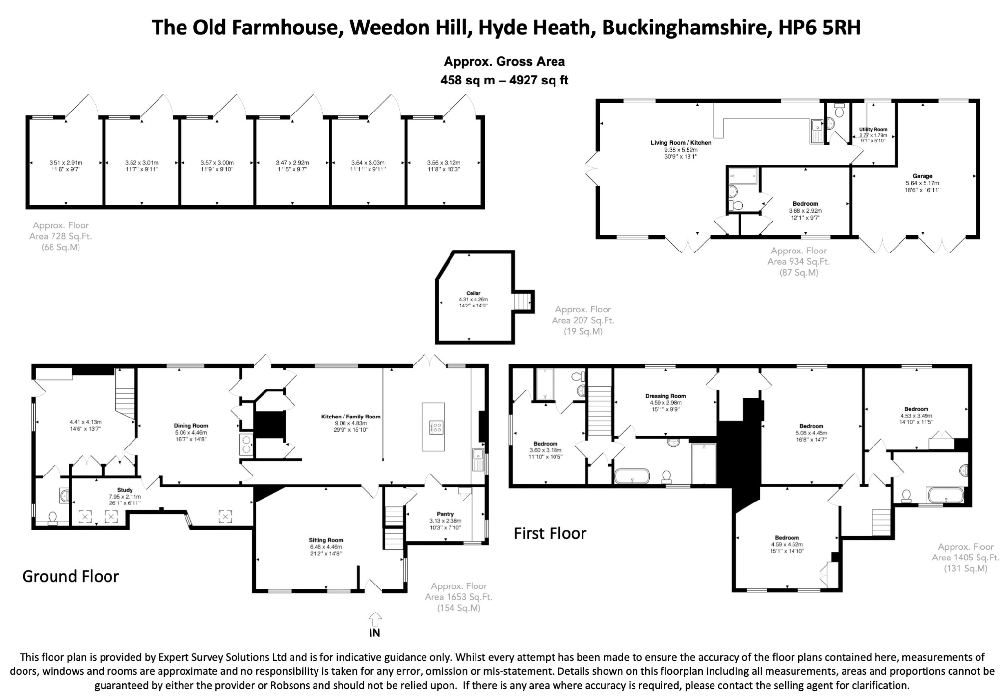 Old Farmhouse, Weedon Hill, Hyde Heath, Amersham floorplan