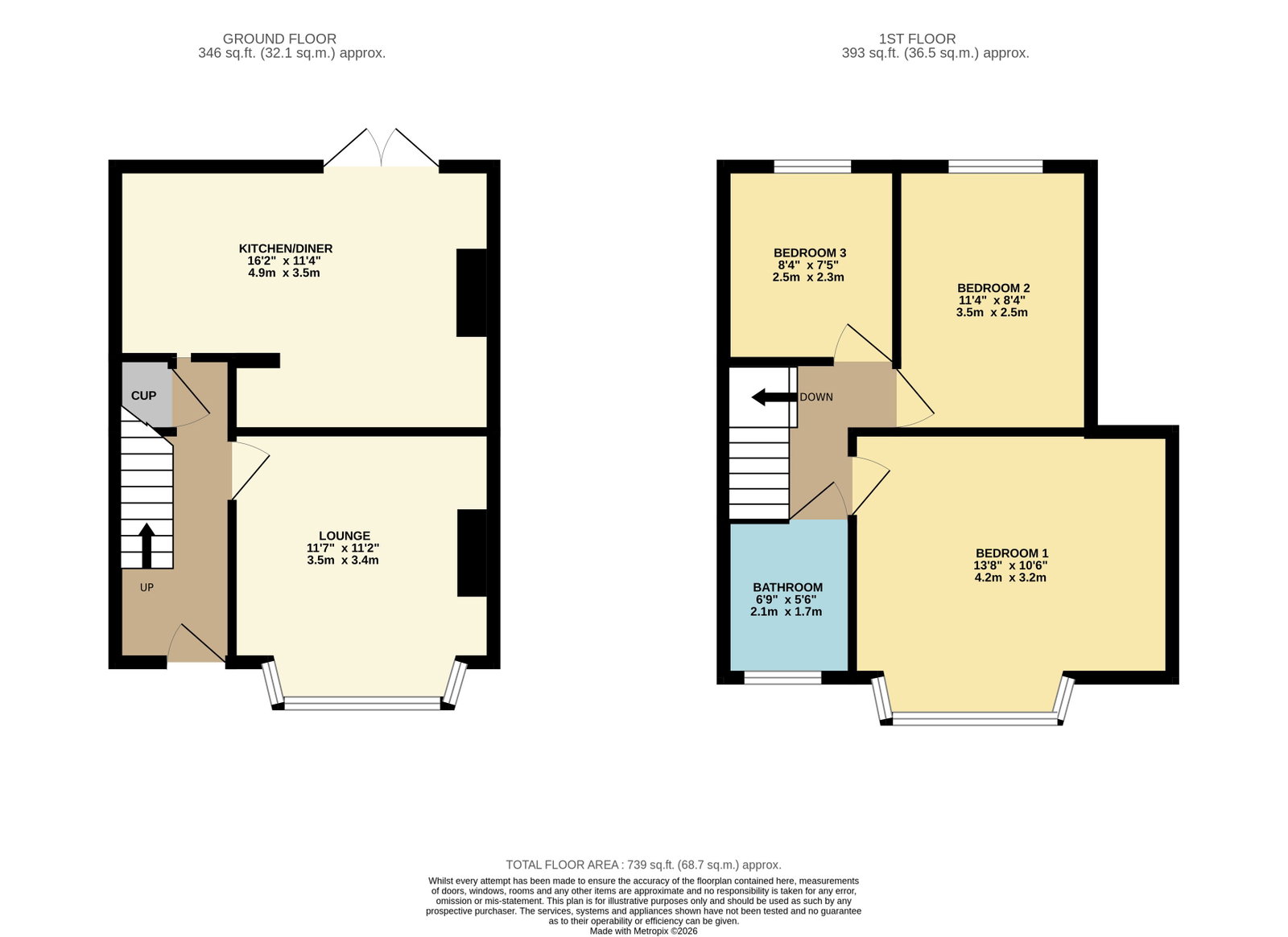 50, Suncote Avenue, Dunstable floorplan
