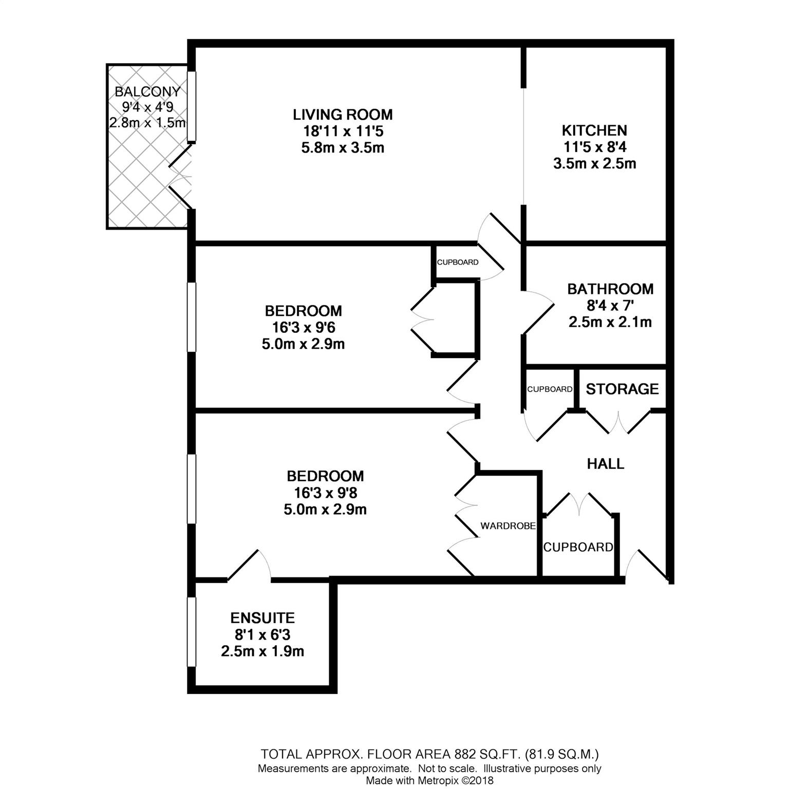 2 Bedrooms Flat for sale in Humphris Place, Cheltenham, Glos GL53