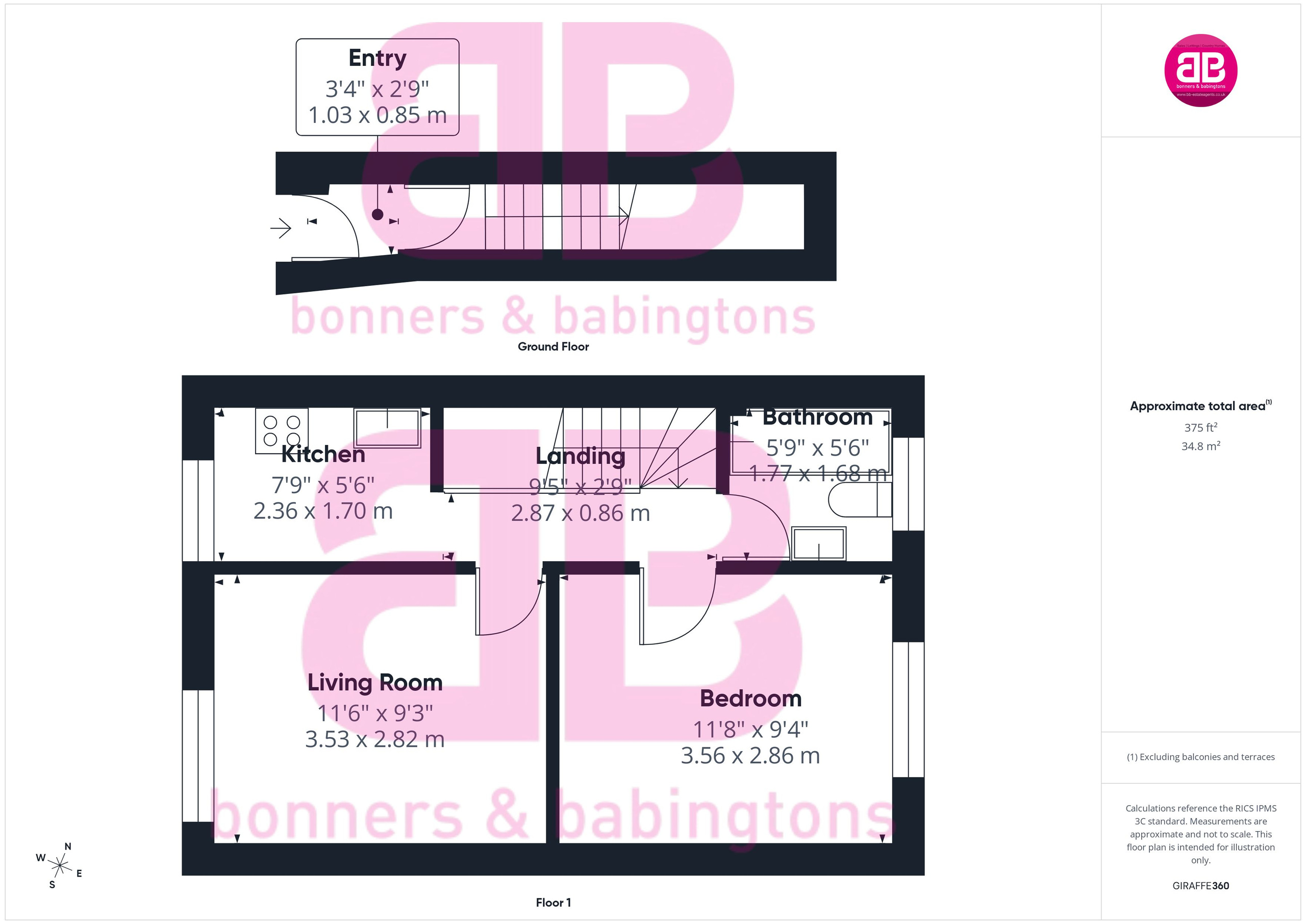 10 The Parade, Bourne End floorplan