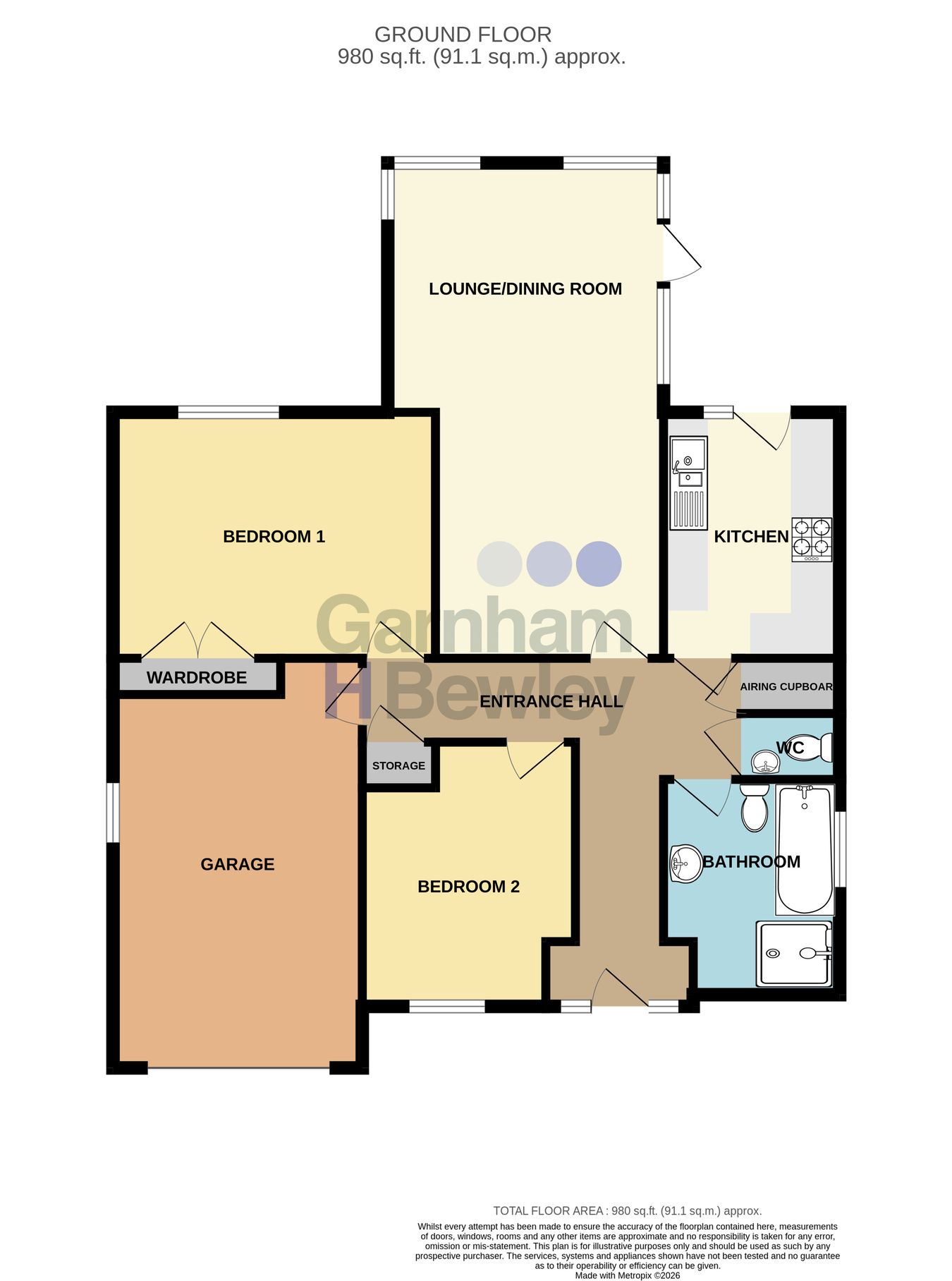 10, Martyns Place, East Grinstead floorplan