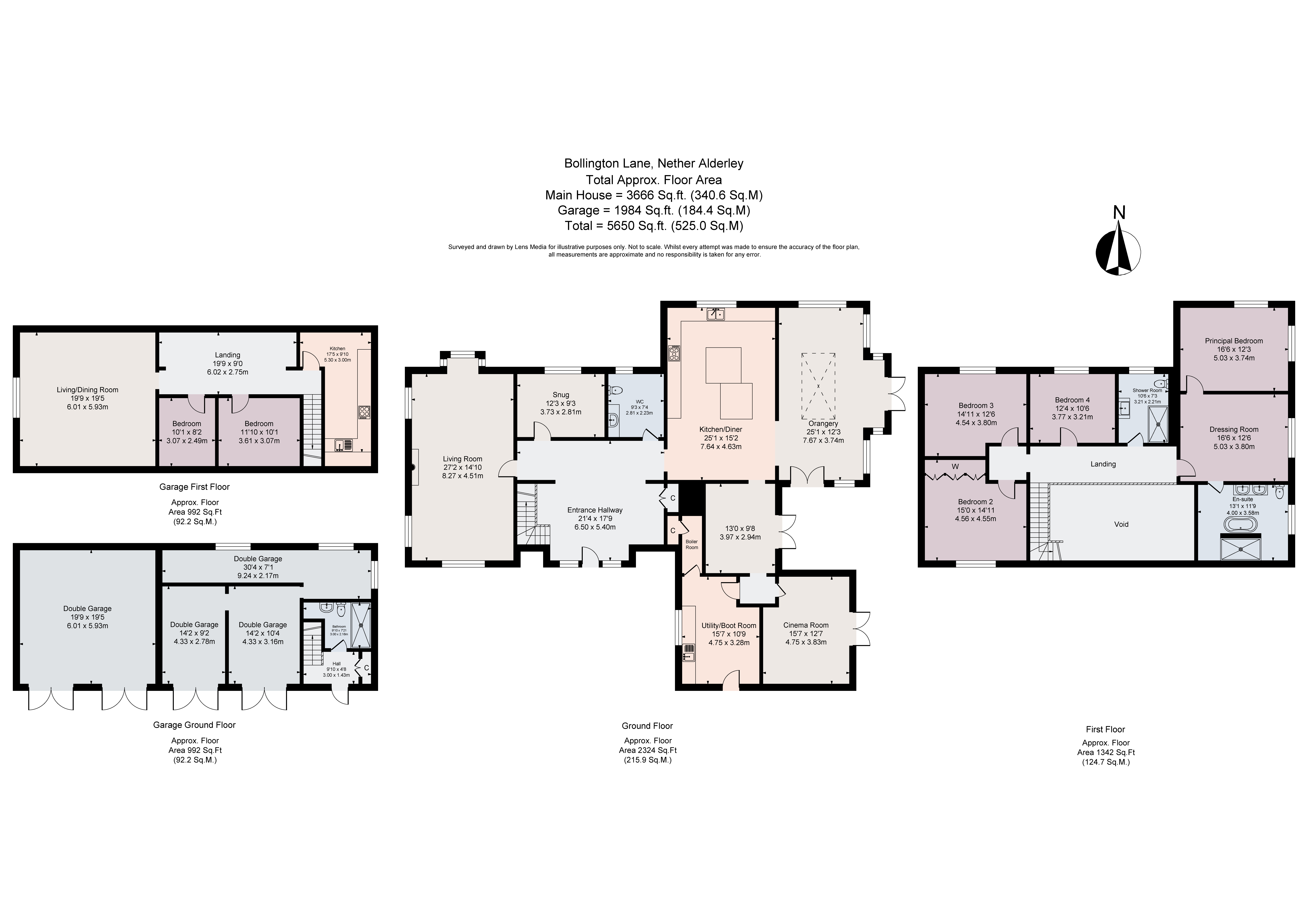 Walnut Tree House,, Bollington Lane, Macclesfield floorplan