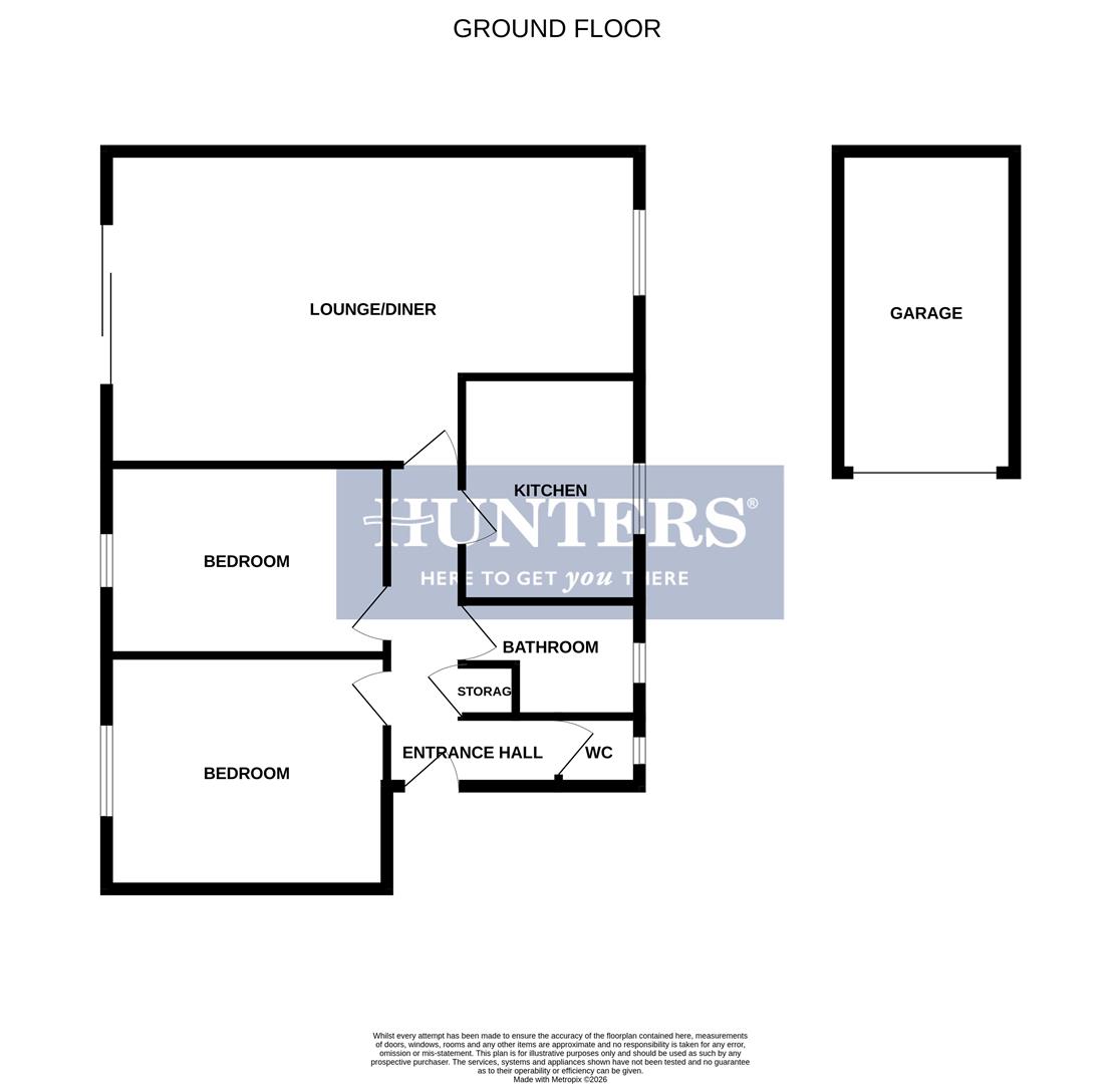 2, Millpool Close, Stourbridge floorplan