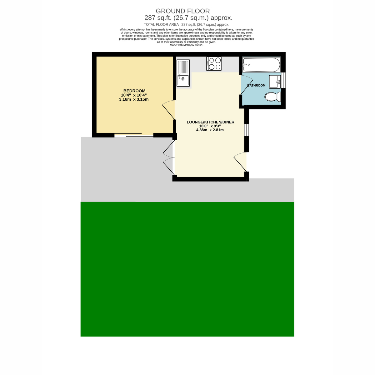 Northbourne Avenue, Bournemouth floorplan