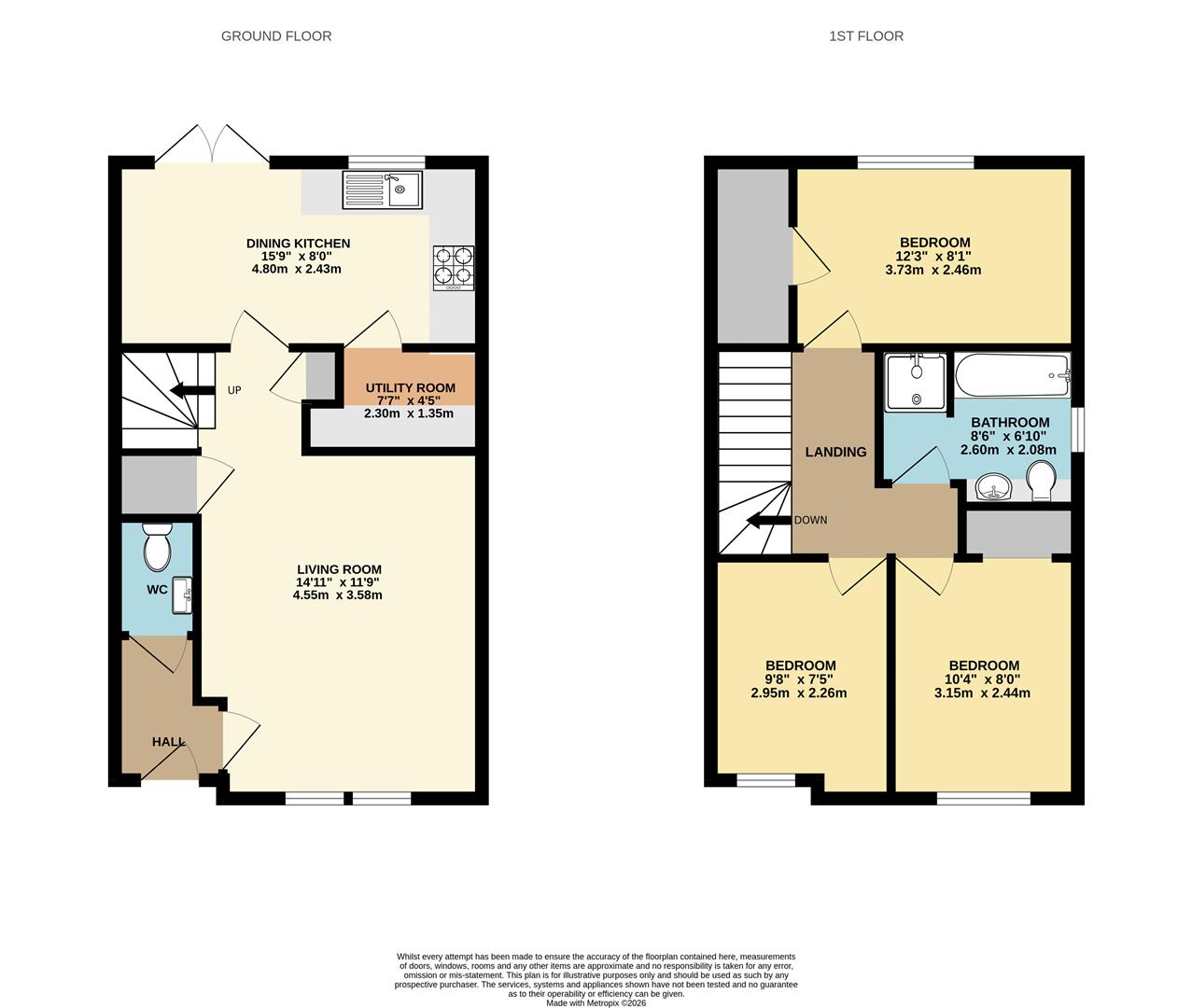 7, Printers Drive, Stockport floorplan