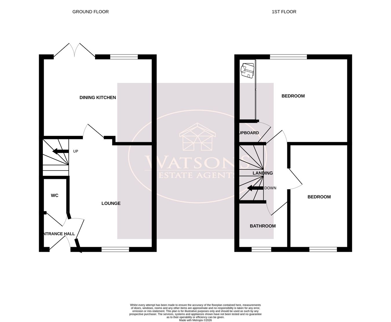 Long Wood Close, Heanor floorplan