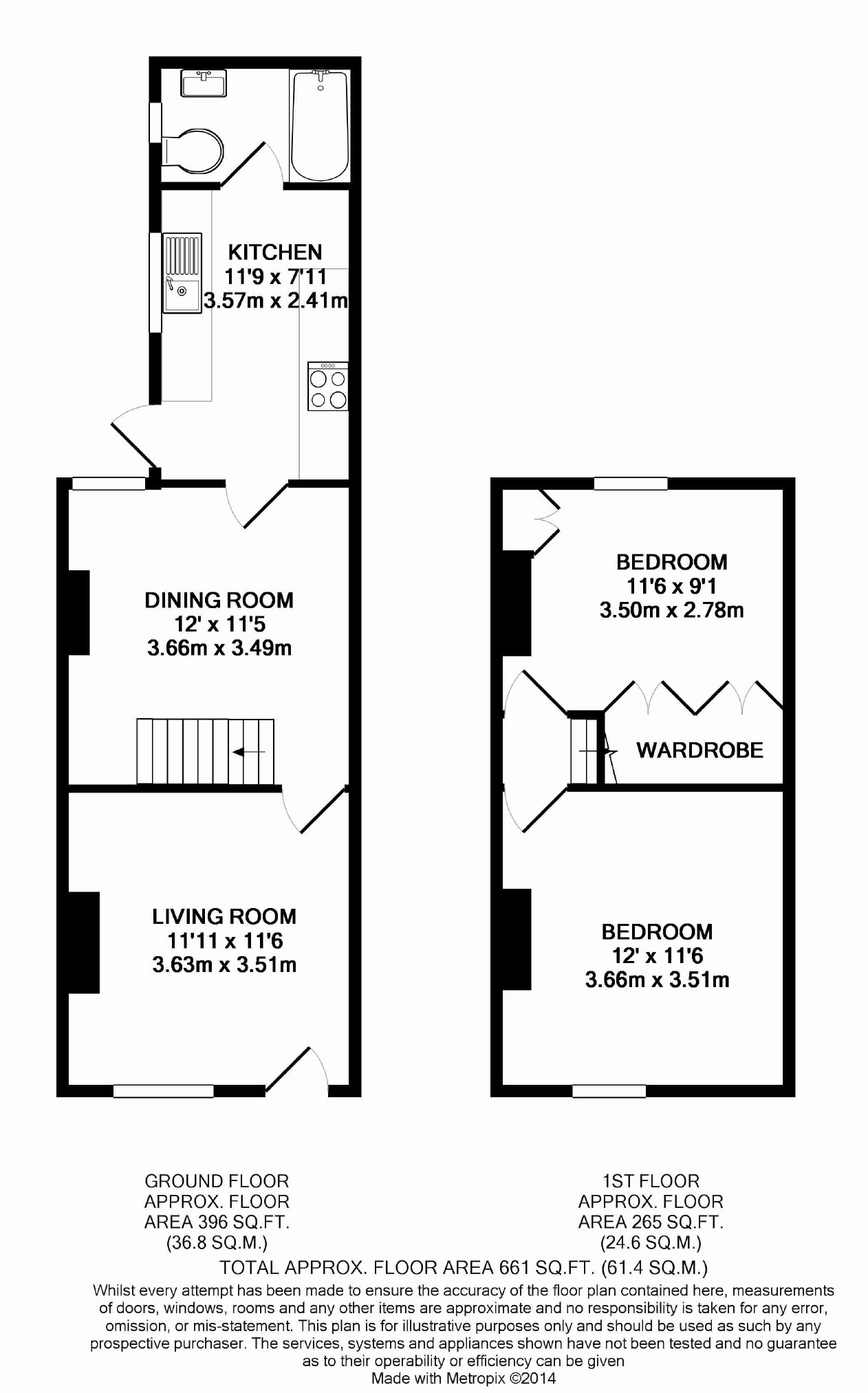 37, Bridge Street, Herefordshire floorplan
