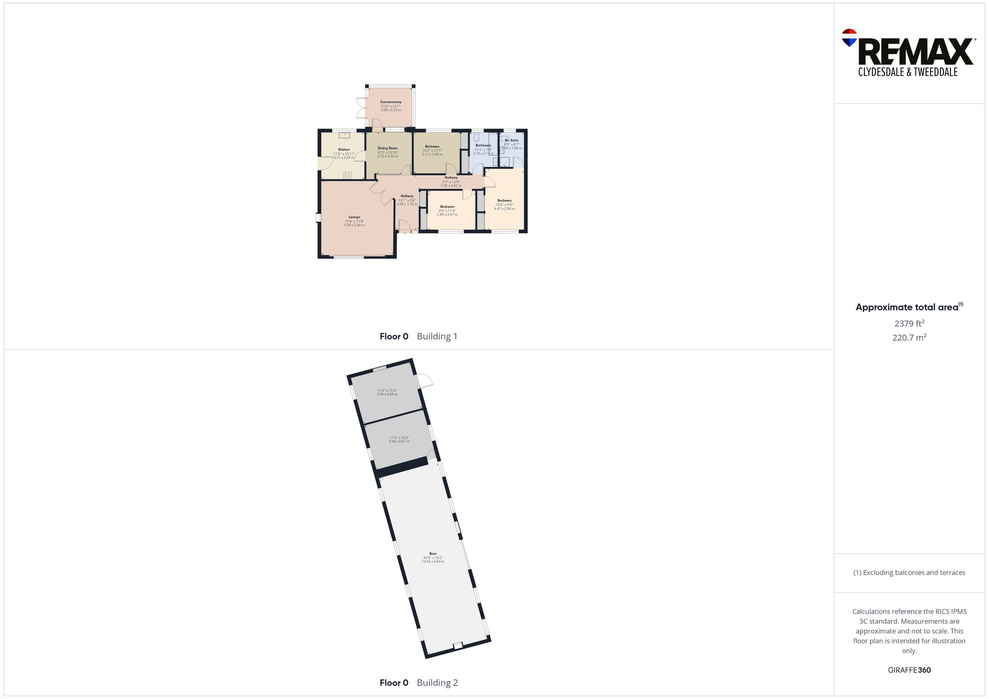 Barleycorn, 26 Biggar Road, Lanark floorplan