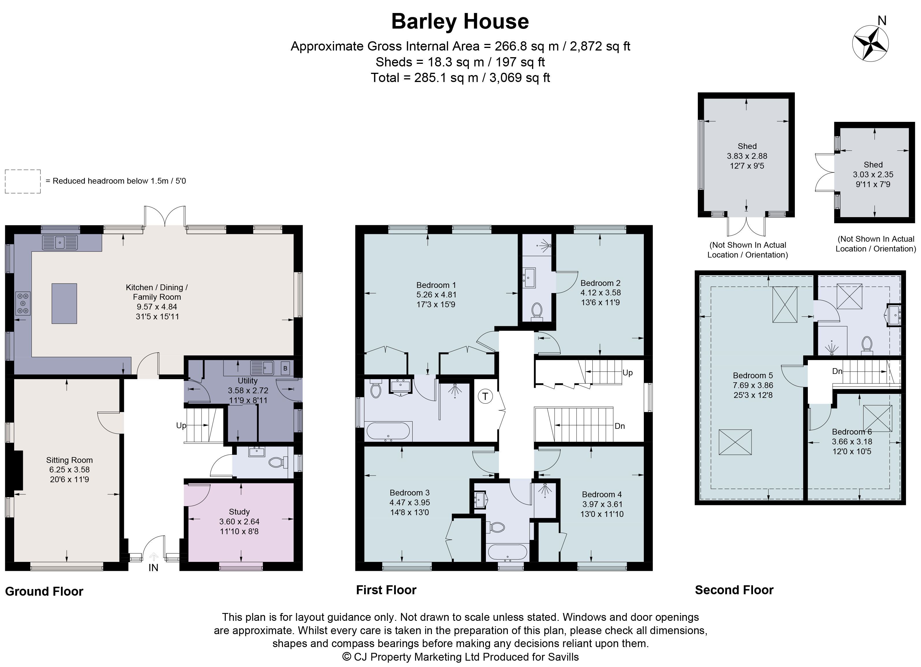 Barley House,, Binfield Heath, Oxfordshire floorplan