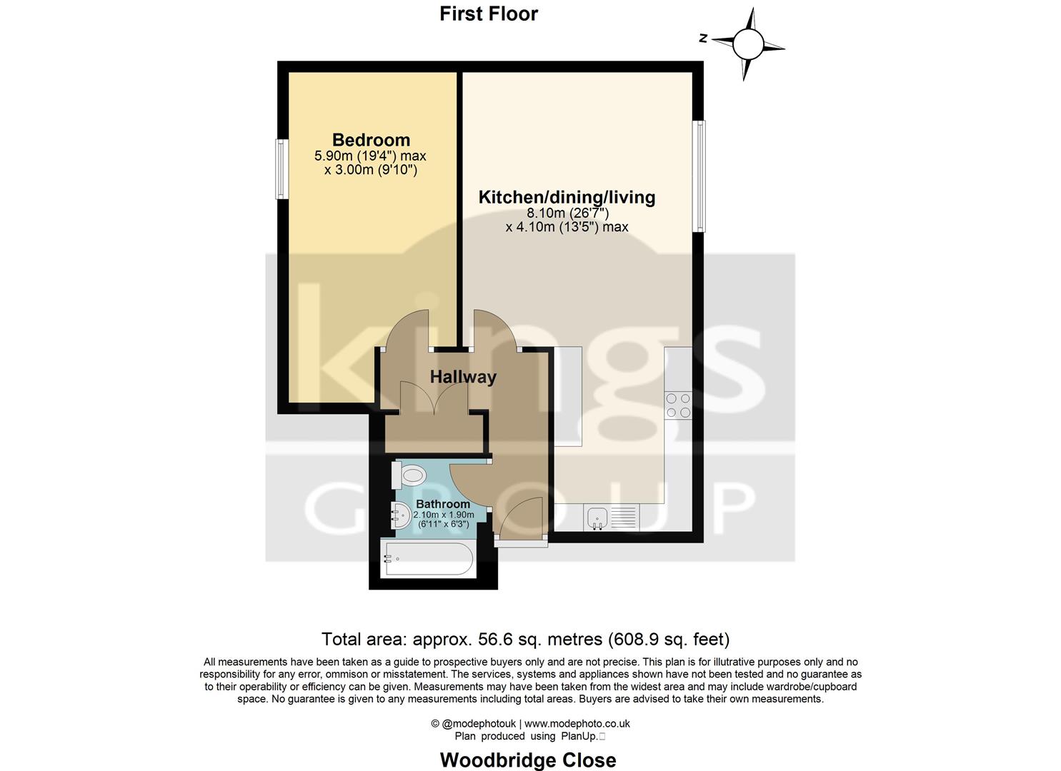 37, Woodridge Close, Enfield floorplan