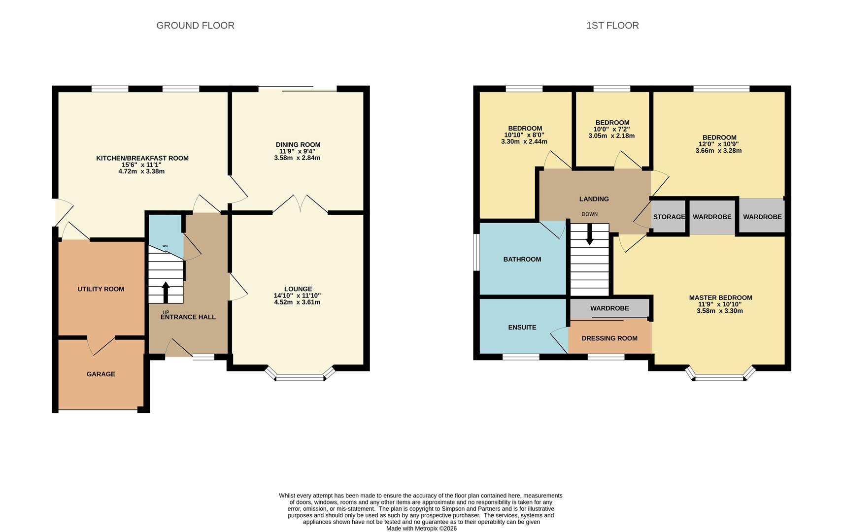 139, Brunel Drive, Northampton floorplan