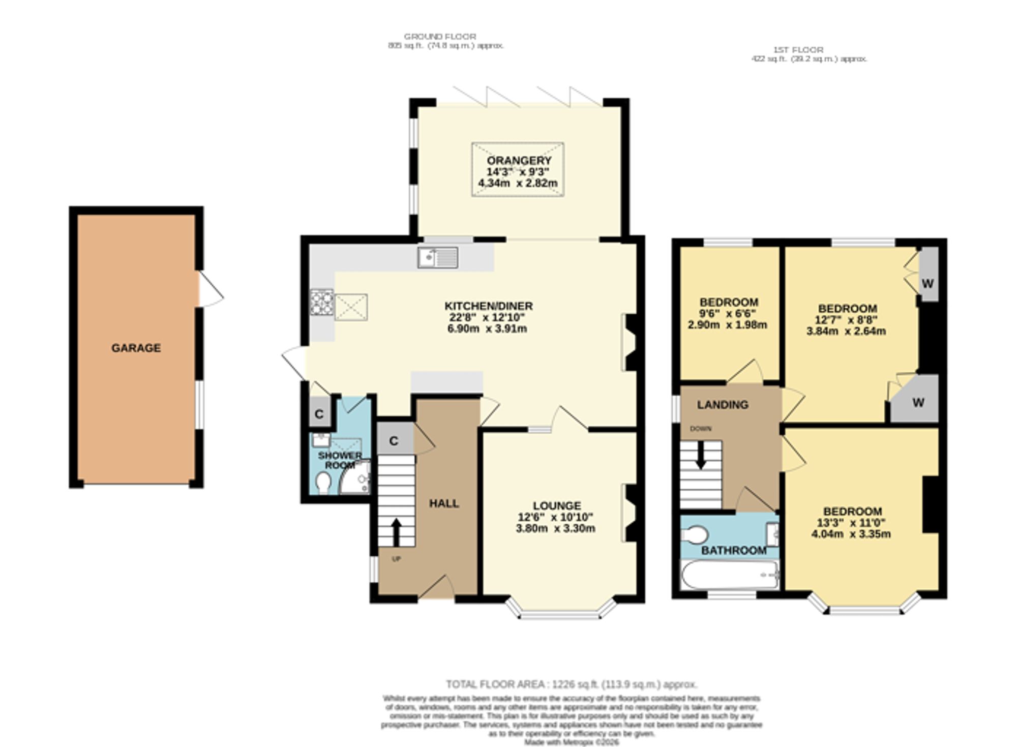 5 The Close, Southampton floorplan