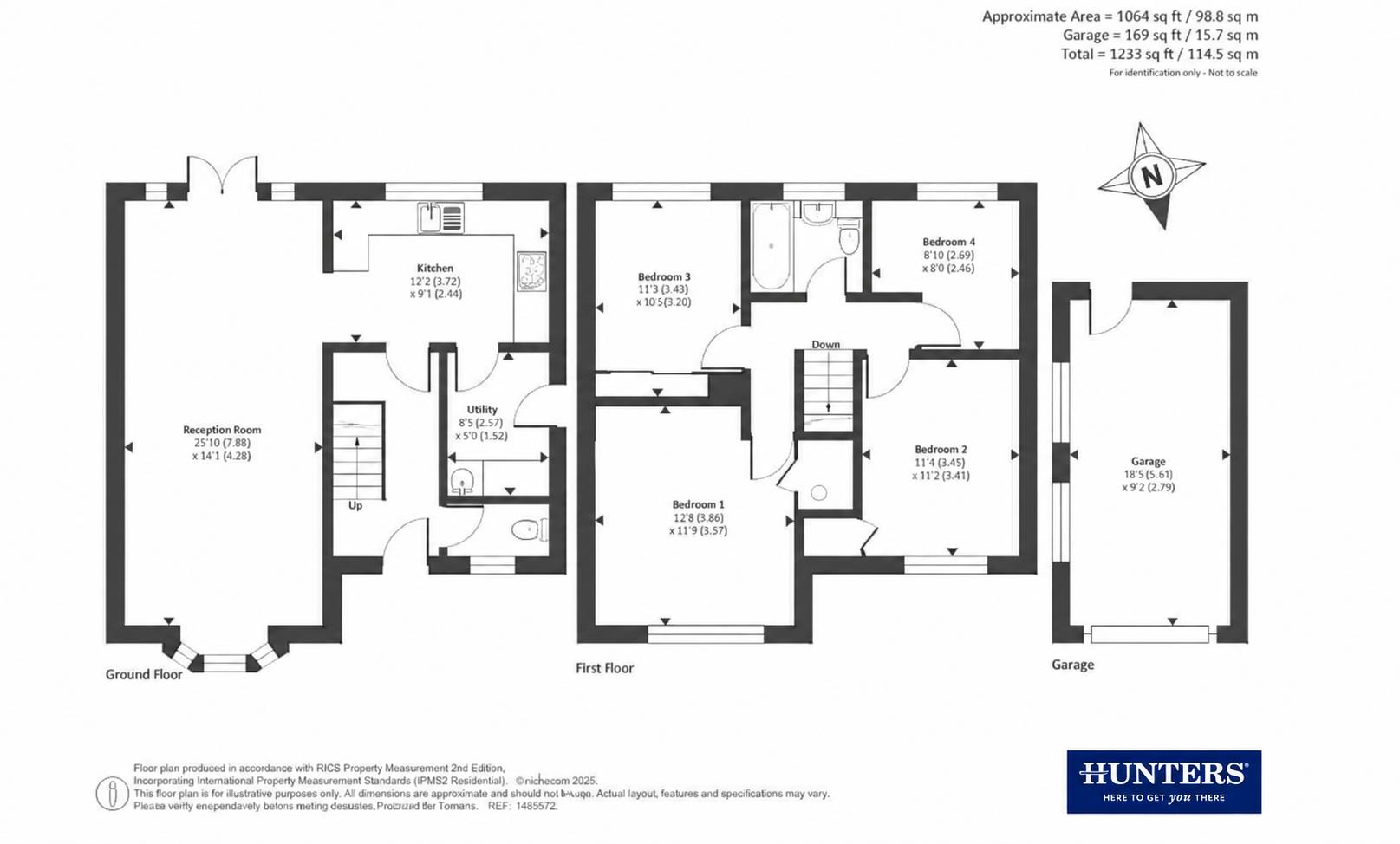 12, Reeds Hill, Bracknell floorplan