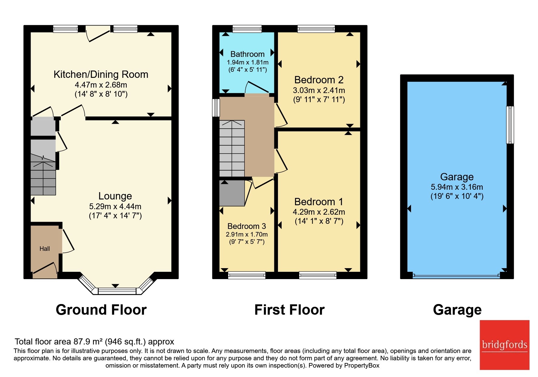 44, Larchwood Crescent, Lancashire floorplan