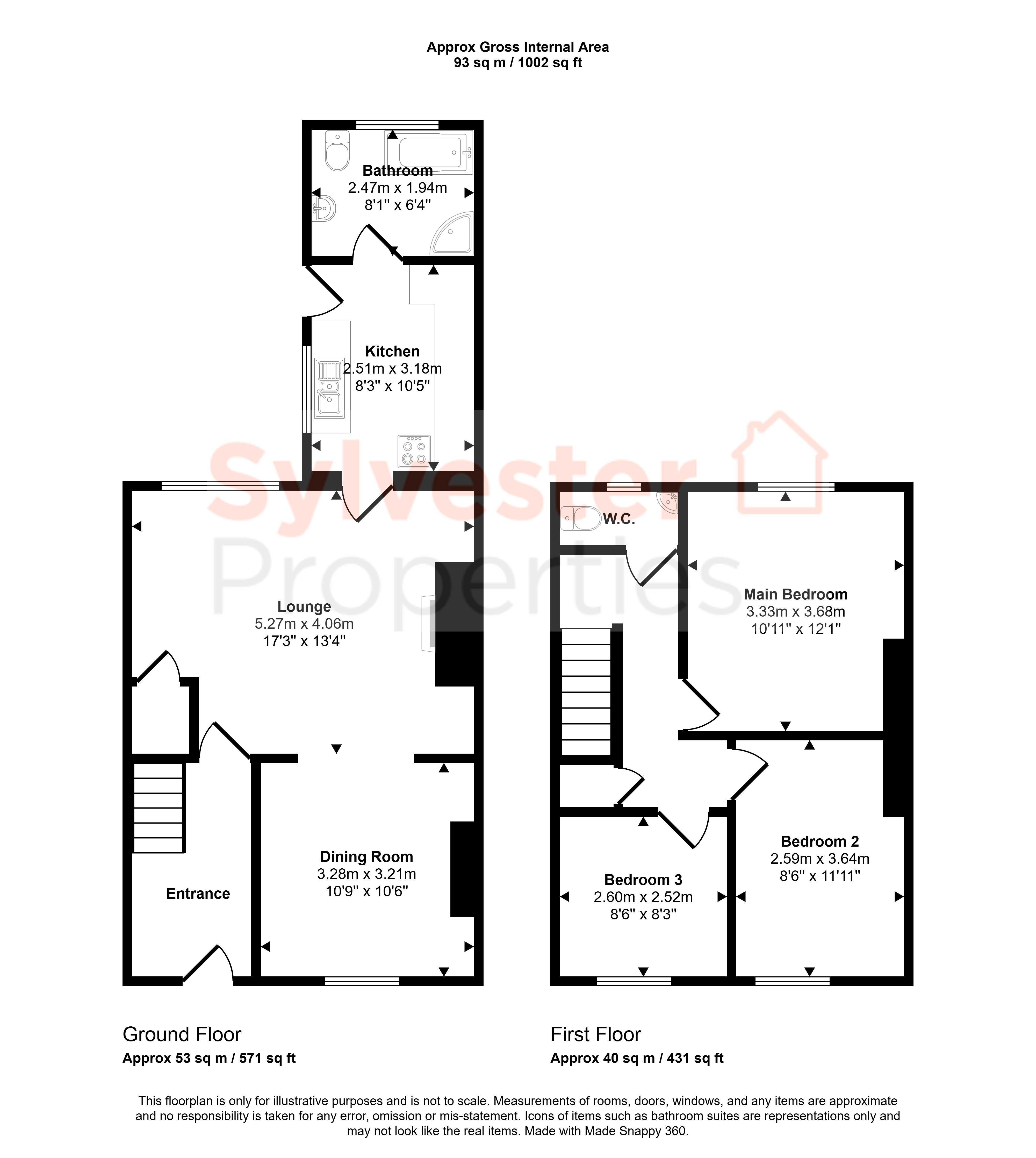 1, Delight Row, Stanley floorplan