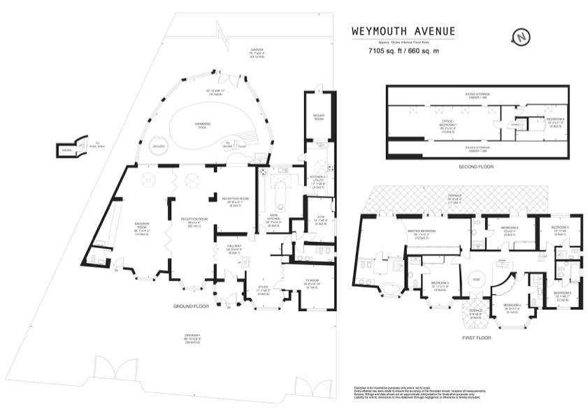 Weymouth Avenue, London NW7, 9 bedroom detached house for sale