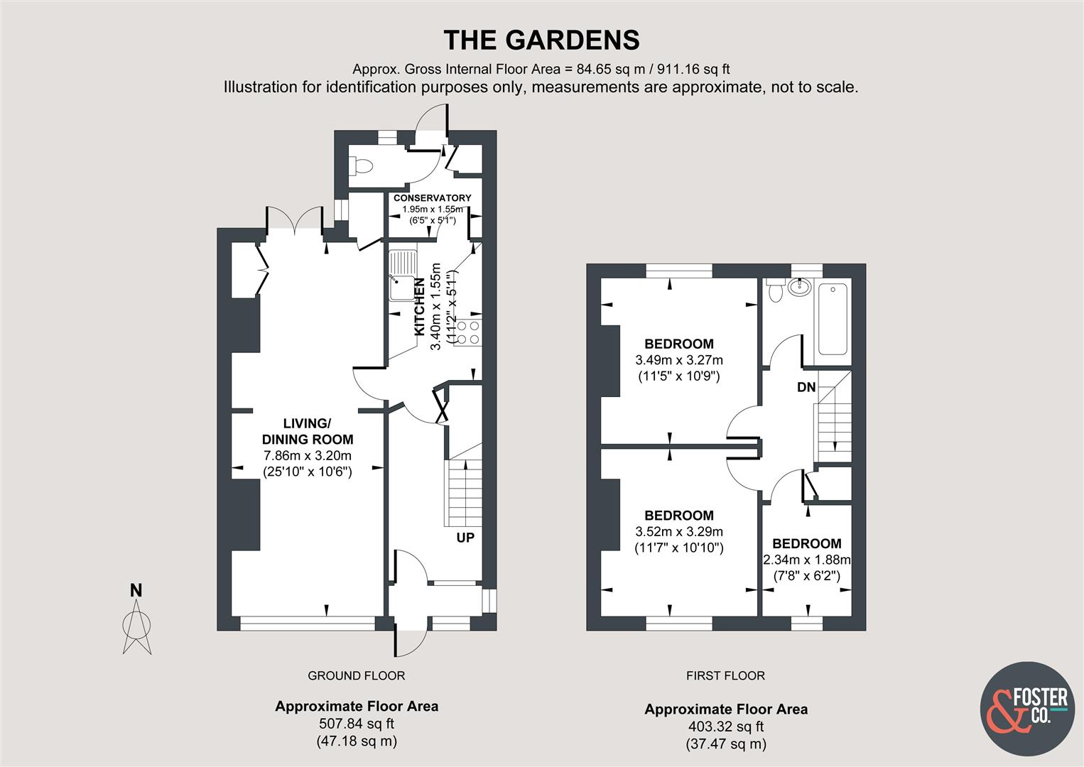 The Gardens, Brighton floorplan