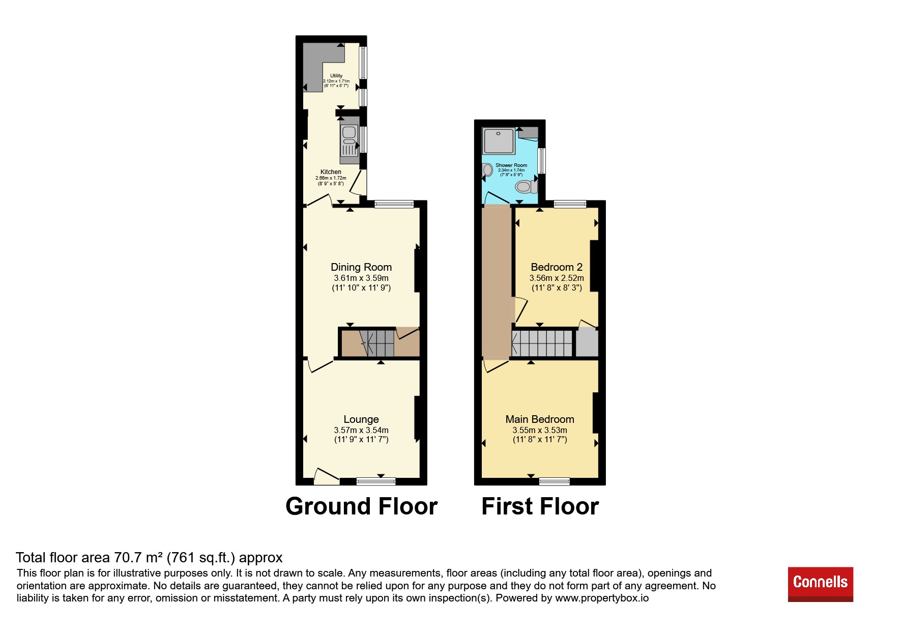 34, Chapel Street, Cannock floorplan