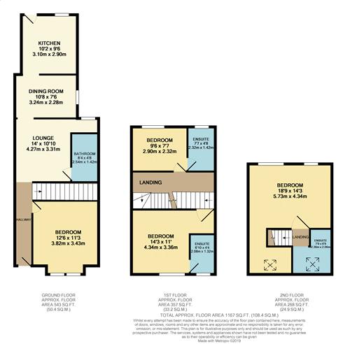 4 Bedrooms End terrace house for sale in Newark Road, Luton LU4