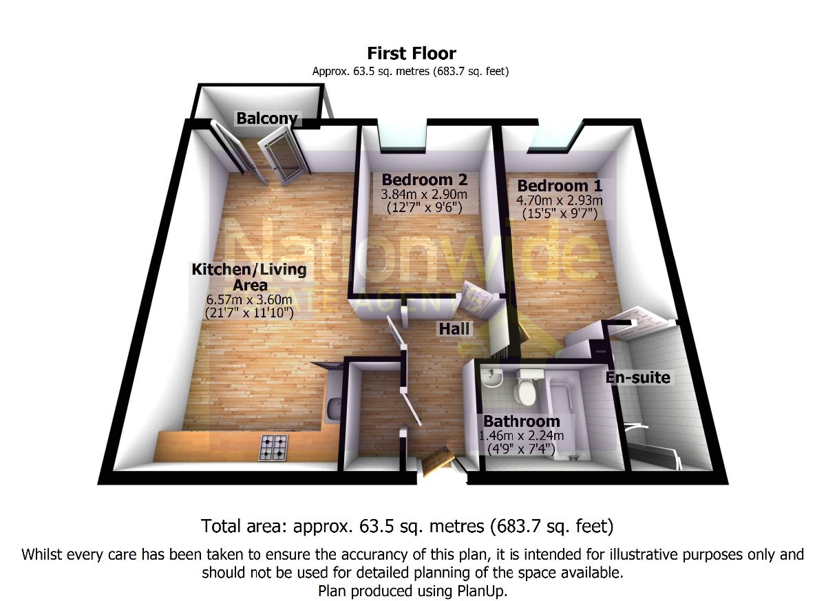 2 Bedrooms Flat to rent in The Room, Lawson Street, Preston PR1