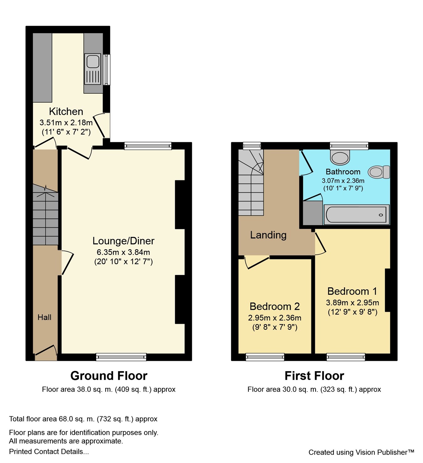 2 Bedrooms Terraced house for sale in Coed Y Brain Road, Llanbradach, Caerphilly CF83