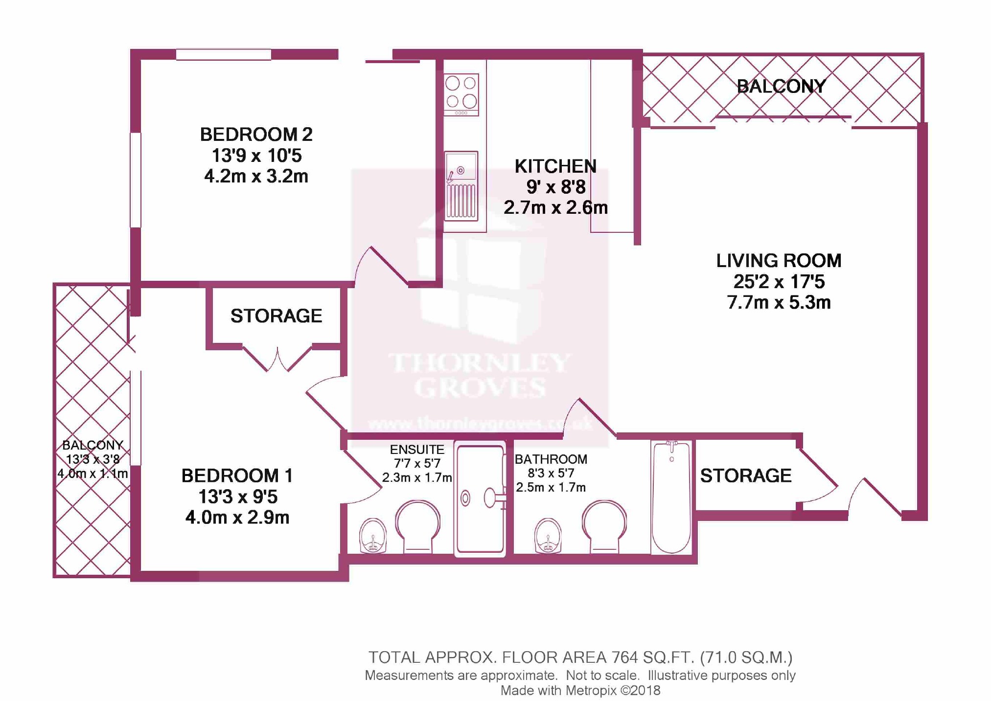 205, Milliners Wharf, Ancoats floorplan