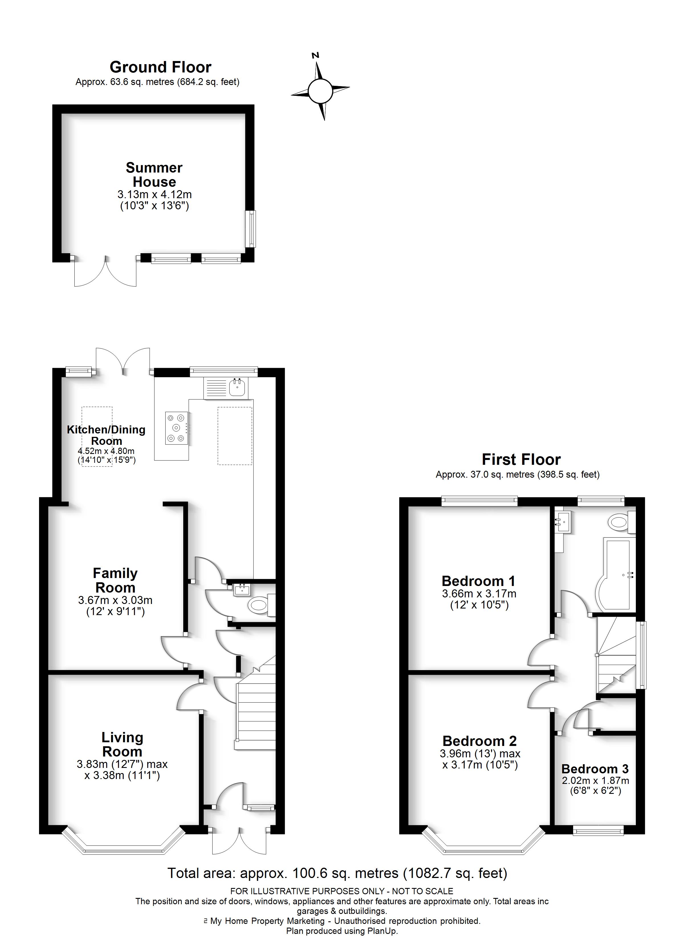Malvern Way, Croxley Green, Rickmansworth, Hertfordshire WD3, 3 bedroom