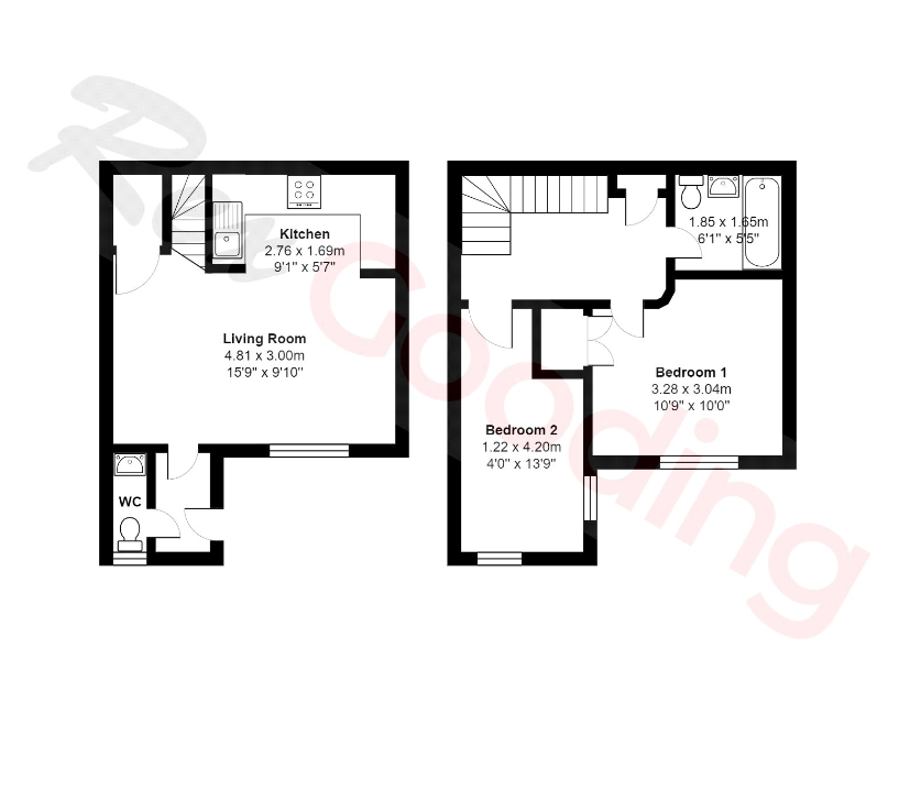 20, Swindale Close, Nottingham floorplan