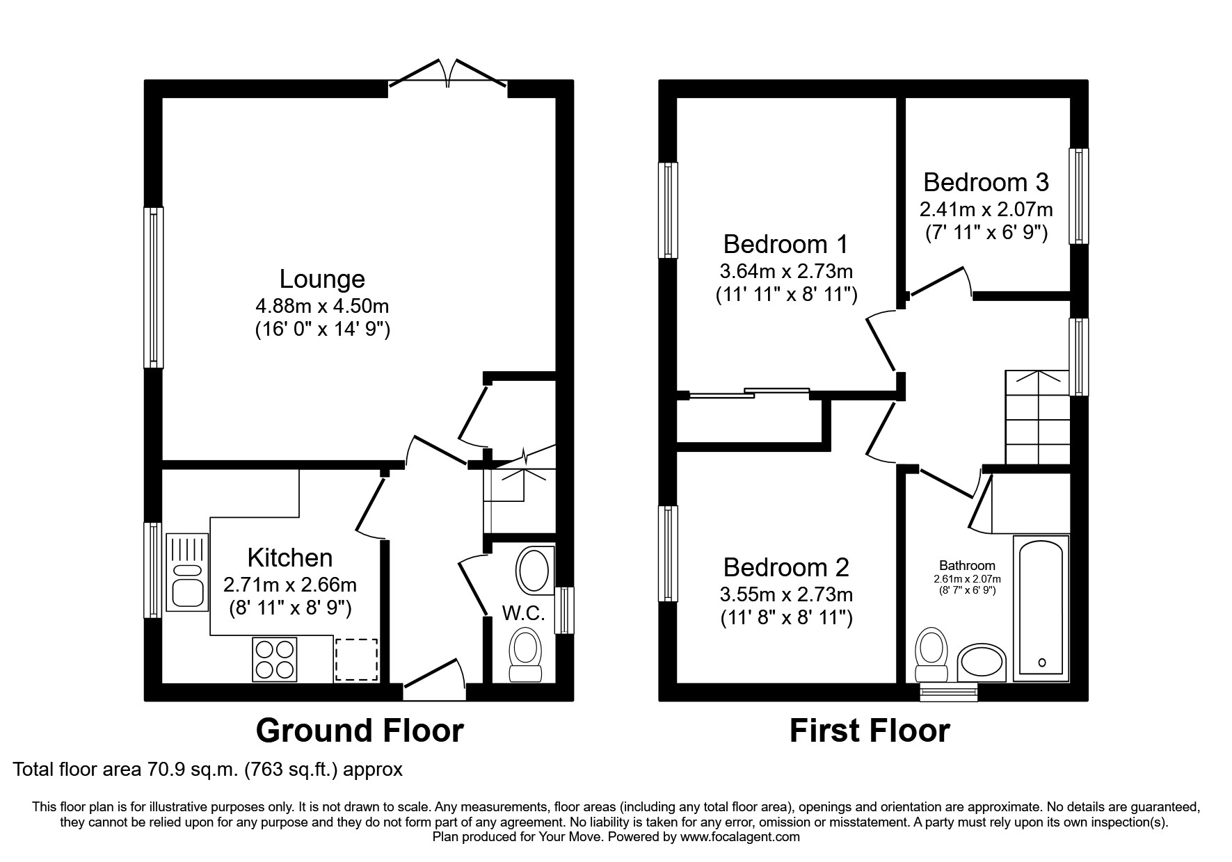 Millstream Meadow, Chudleigh, Newton Abbot, Devon TQ13, 3 bedroom