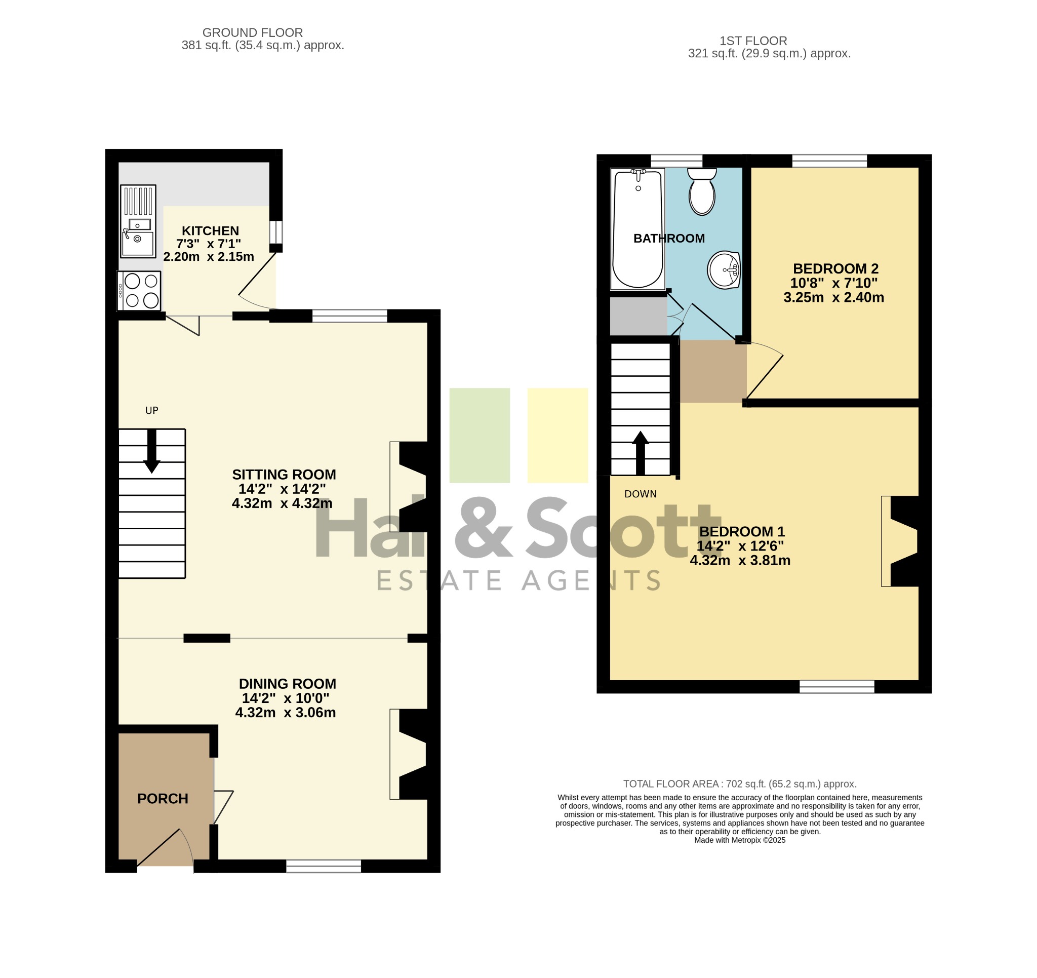 Mill Cottage, 47 Mill Street, Ottery St Mary floorplan