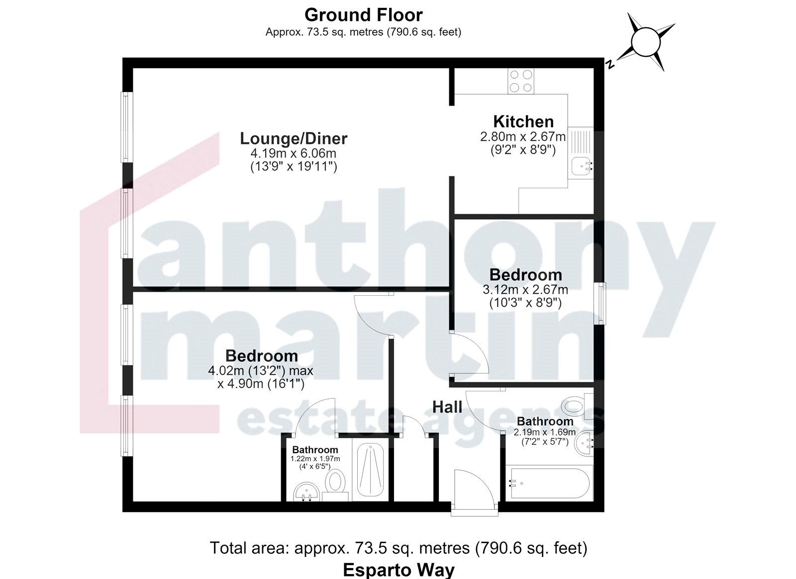 7, Esparto Way, Kent floorplan